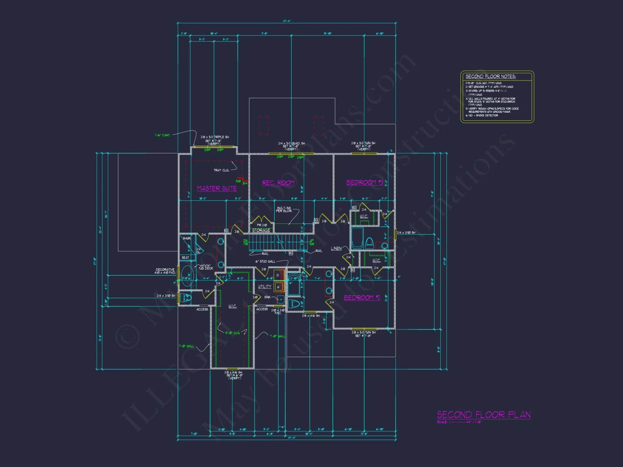 Spacious house Plan with 3D CAD Designs, Blueprint, and Floor Plans