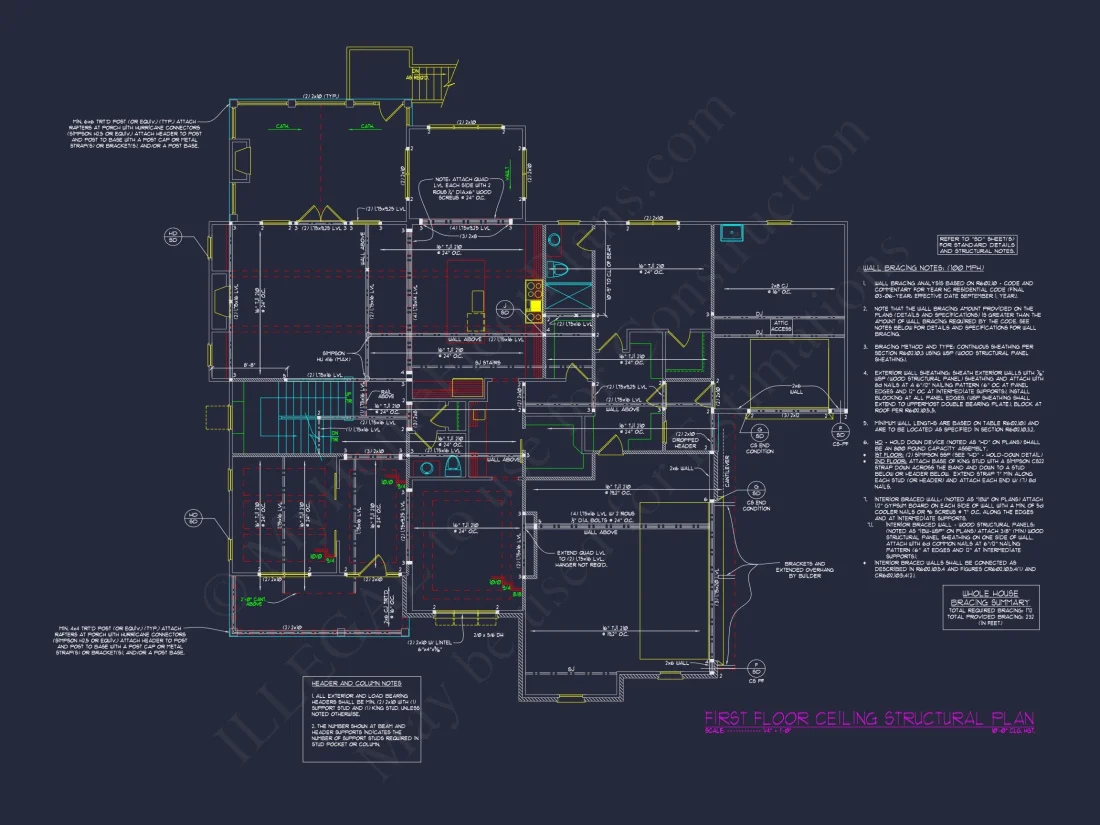 Spacious 3-Story Luxury house Plan with CAD Blueprints & Designs