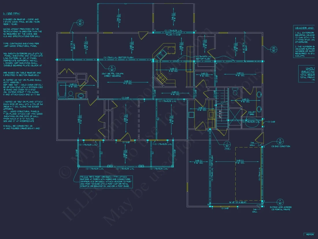 house Blueprint Design with Floor Plan CAD