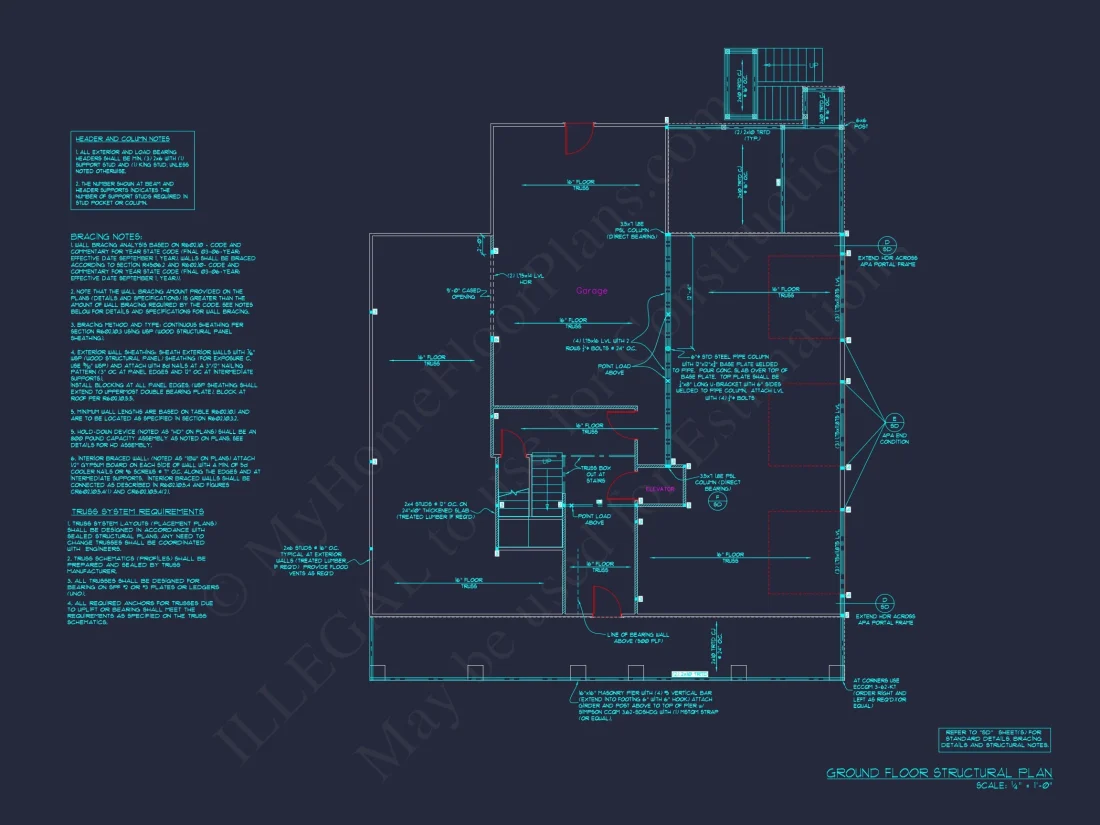 Craftsman house Plan with Modern Floor Plans and CAD Designs
