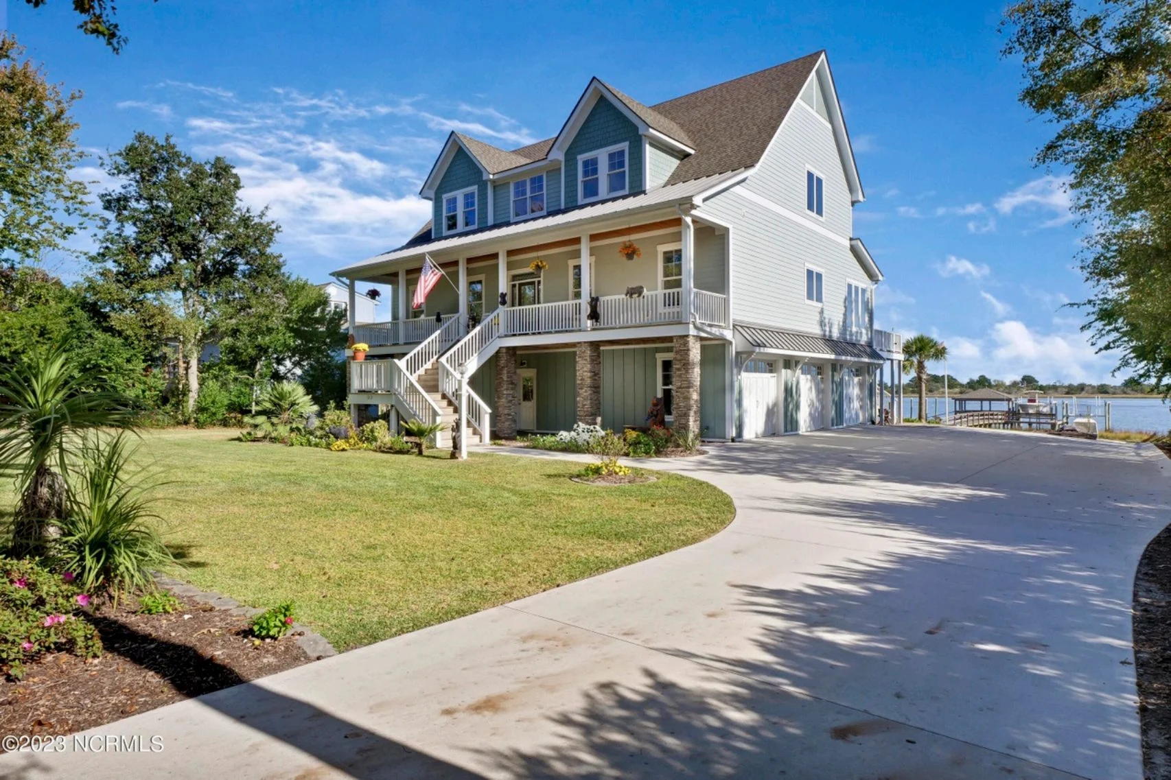 16-1225 HOUSE PLAN - 4-Bed, 5-Bath Coastal House Plan – 4,250 Sq Ft, 3 Stories with Wraparound Porches & Bonus Spaces 3 Craftsman house Plan with Modern Floor Plans and CAD Designs