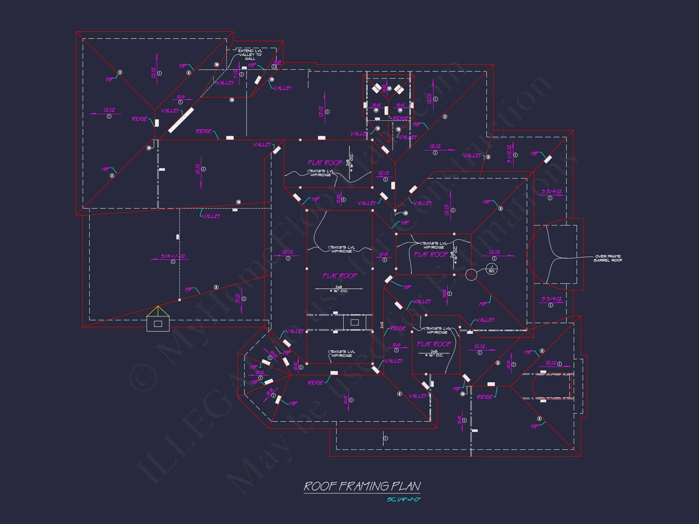 16-1212 HOUSE PLAN - 4-Bed, 5-Bath French Country House Plan – 5,000 Sq Ft, 2 Stories with Bonus Room & Oversized Garage 17 Elegant 2-Story house Plan with CAD Blueprint & Architectural Designs