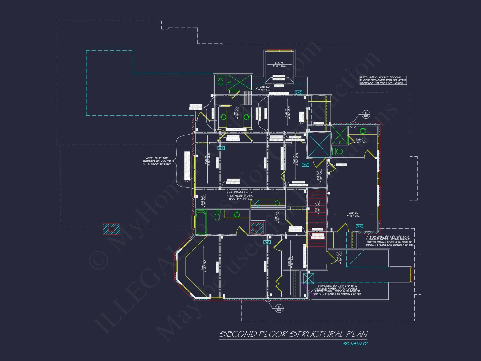 Elegant 2-Story house Plan with CAD Blueprint & Architectural Designs