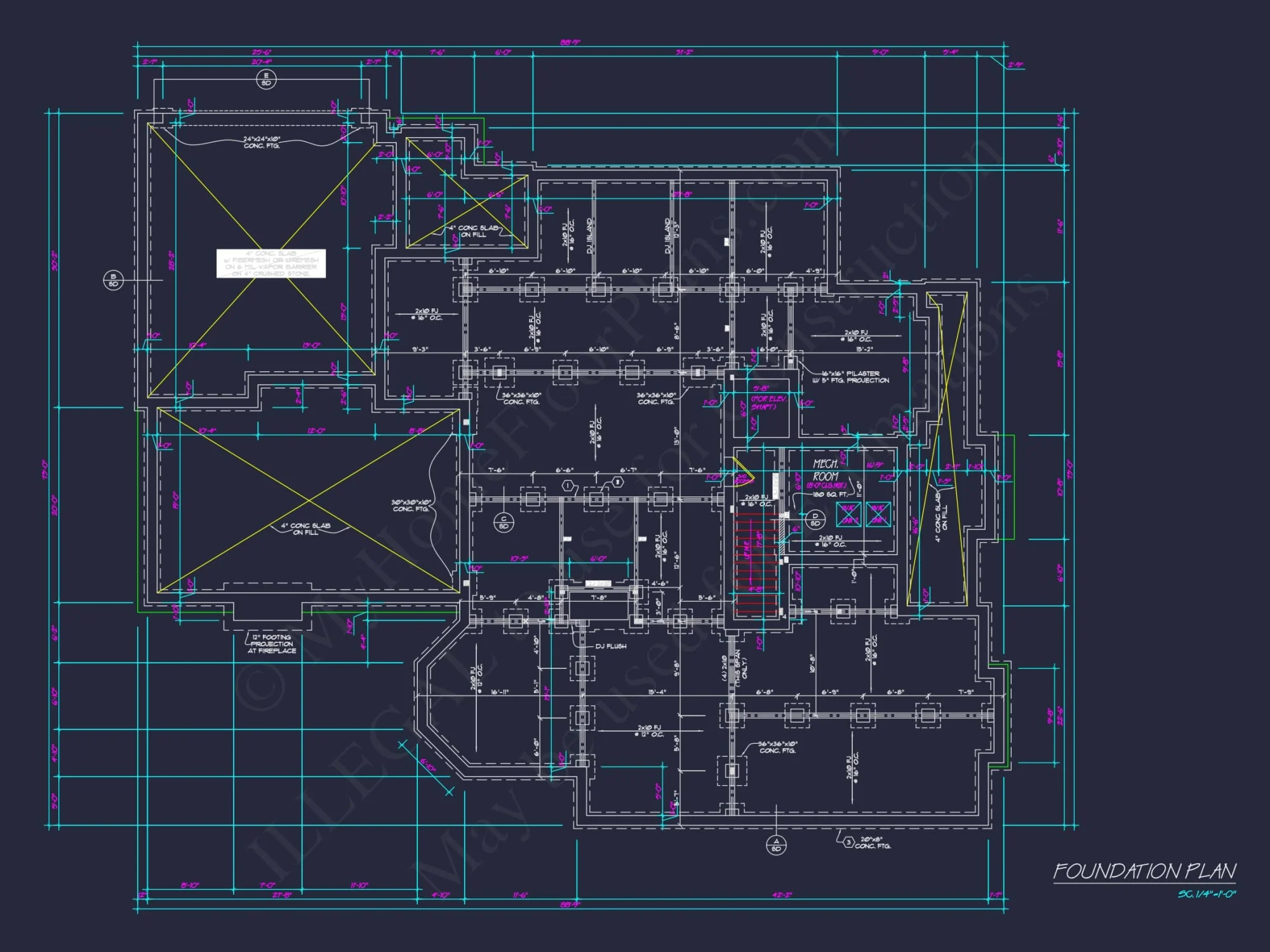 Elegant 2-Story house Plan with CAD Blueprint & Architectural Designs