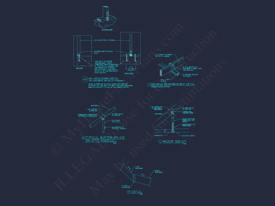 Elegant house Floor Plan with CAD Blueprints and Modern Designs