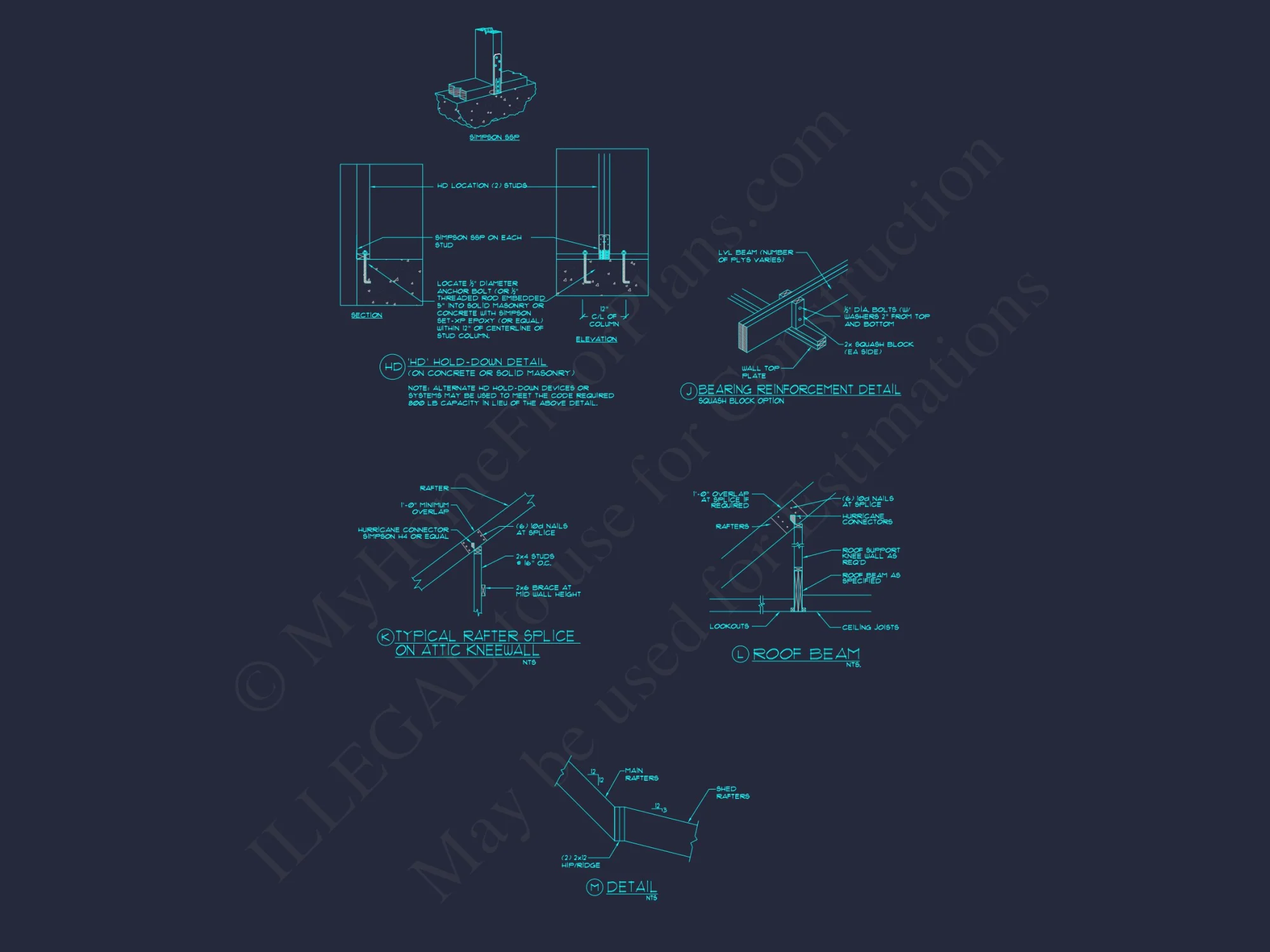 Elegant house Floor Plan with CAD Blueprints and Modern Designs
