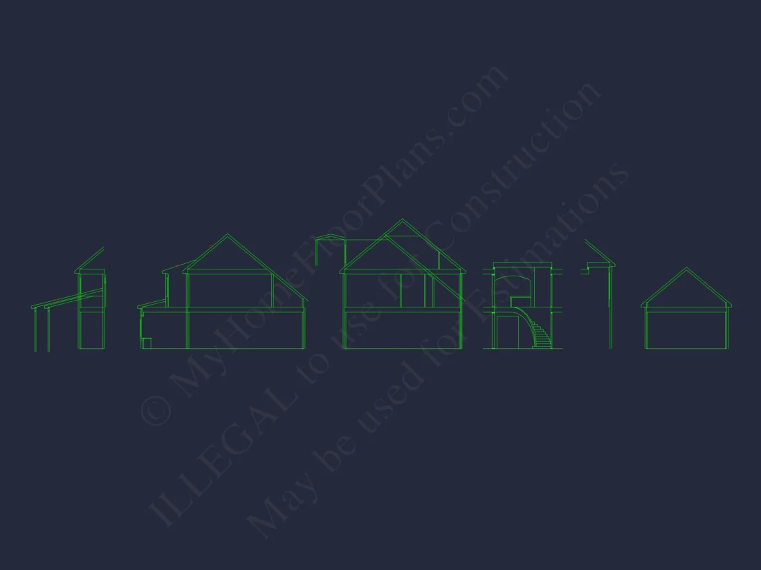 Custom house Floor Plan with Spacious CAD Designs & Blueprint