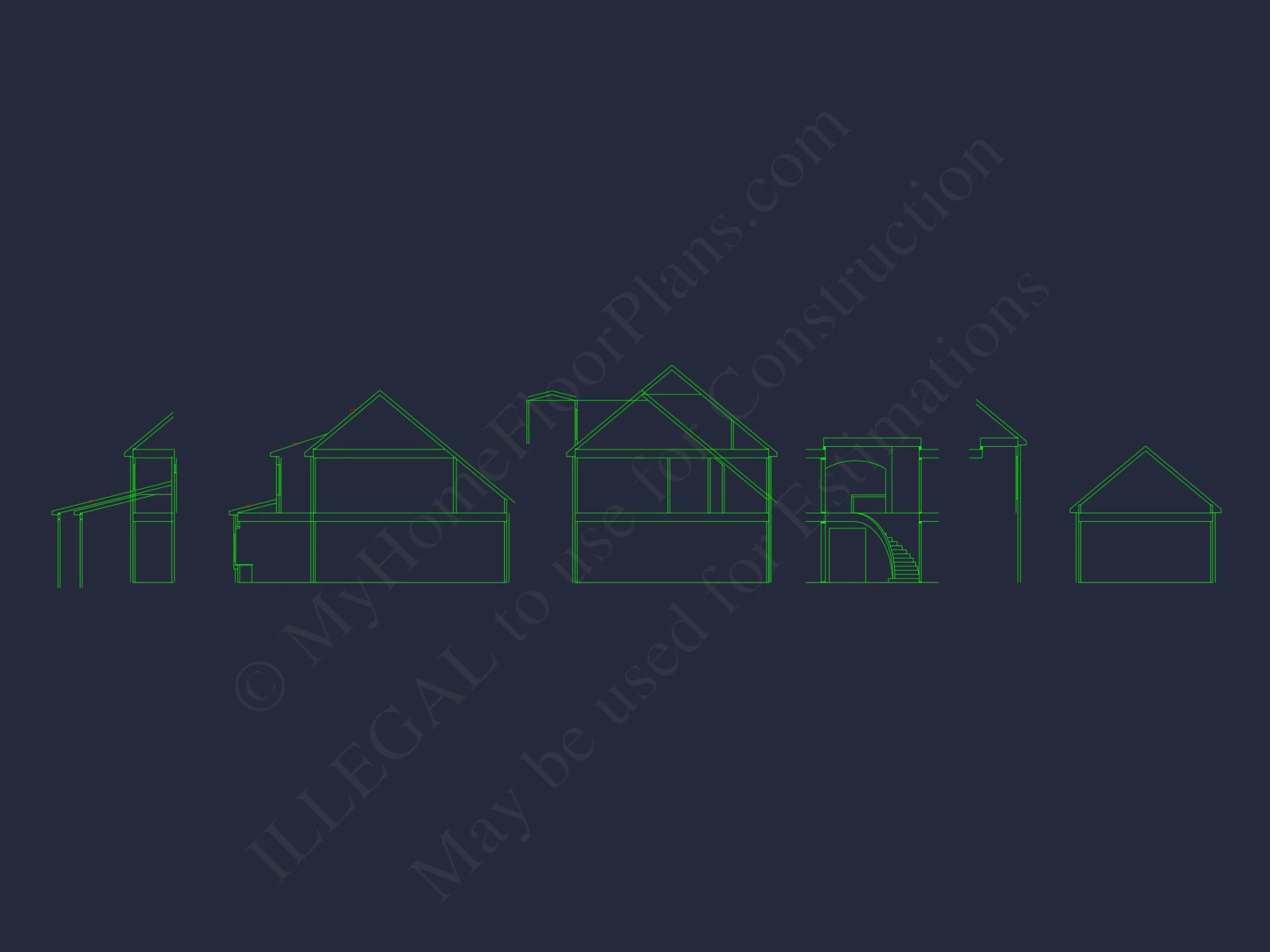 Custom house Floor Plan with Spacious CAD Designs & Blueprint