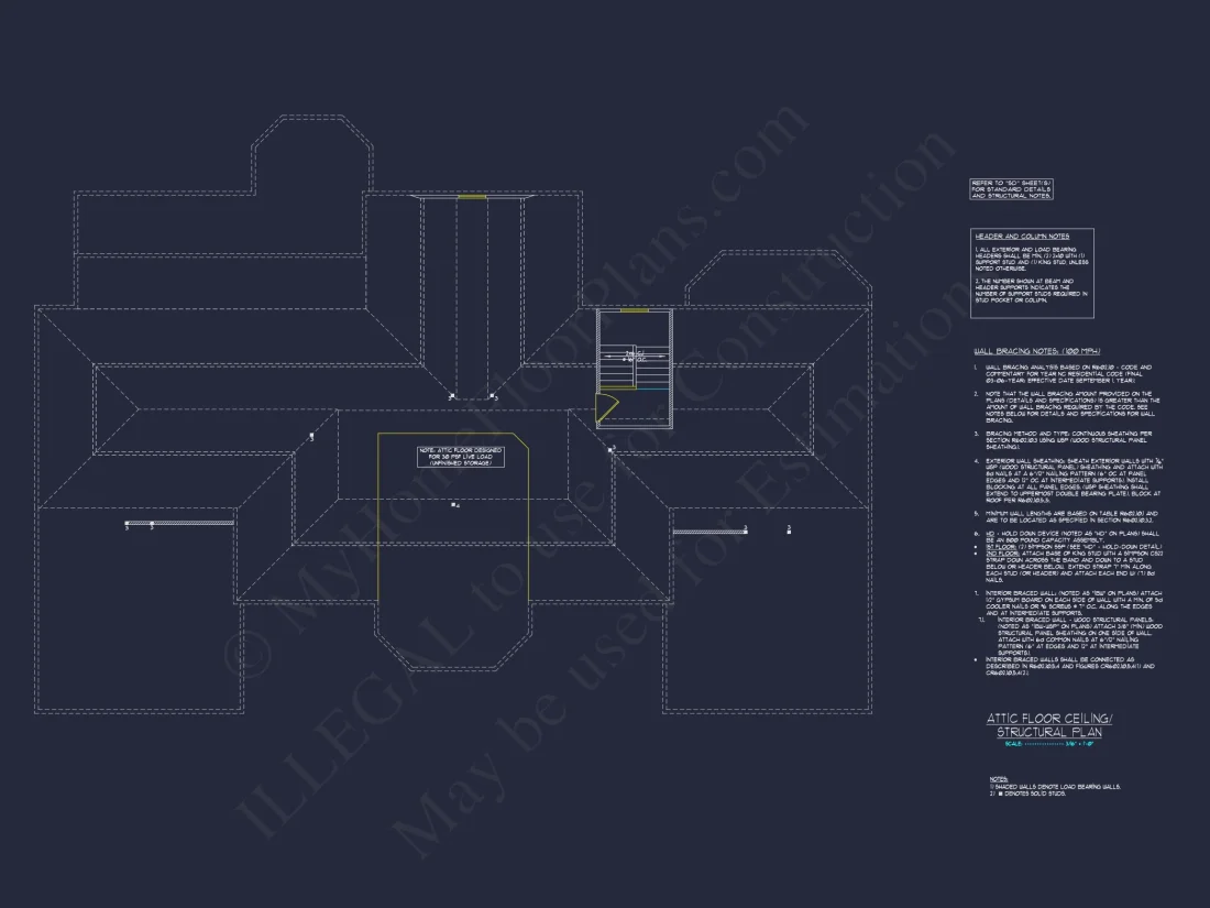 Custom house Floor Plan with Spacious CAD Designs & Blueprint