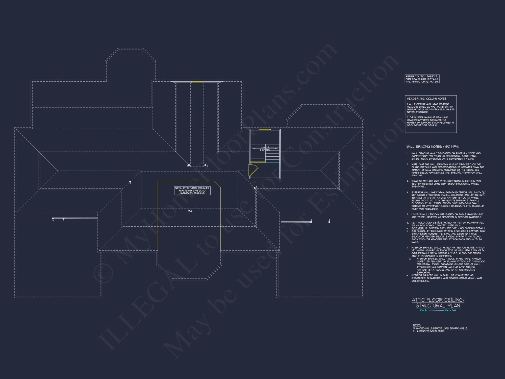 Custom house Floor Plan with Spacious CAD Designs & Blueprint