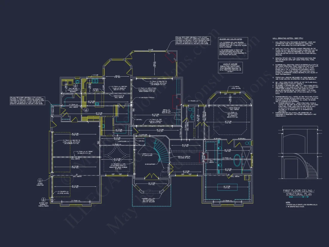 Custom house Floor Plan with Spacious CAD Designs & Blueprint
