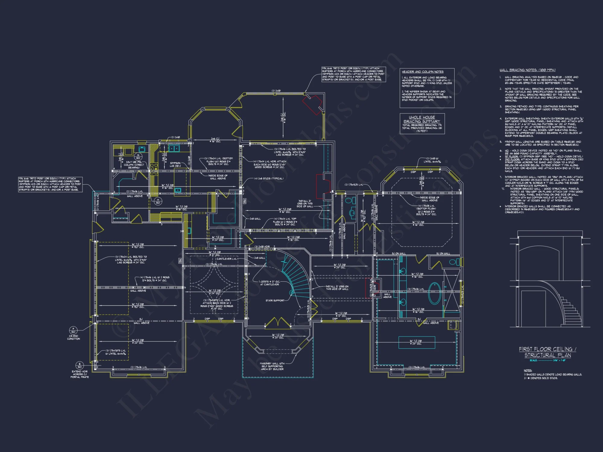 Custom house Floor Plan with Spacious CAD Designs & Blueprint