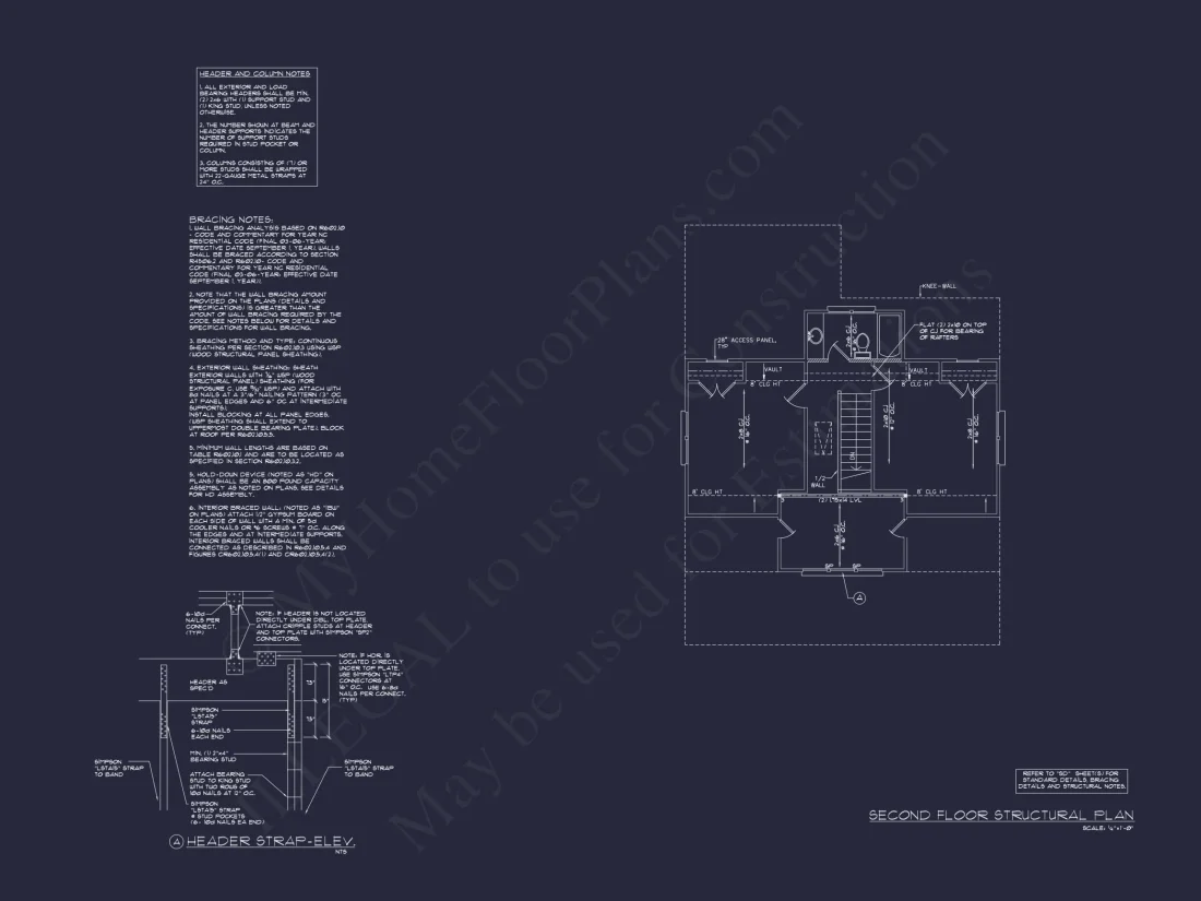 Modern 2-Story Beach house Floor Plan