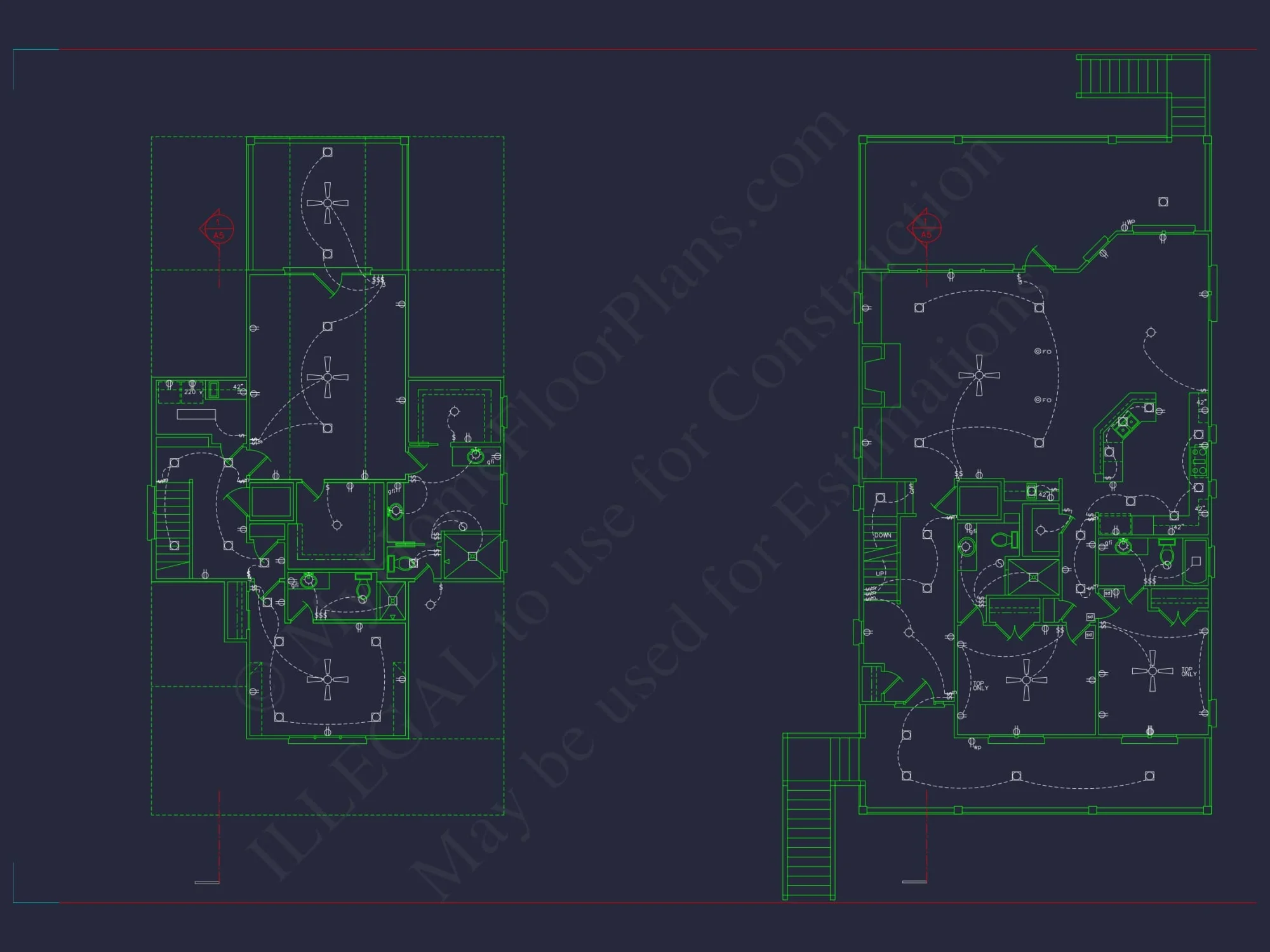 Expansive Coastal house Plan with 4 Bedrooms and 3 Stories