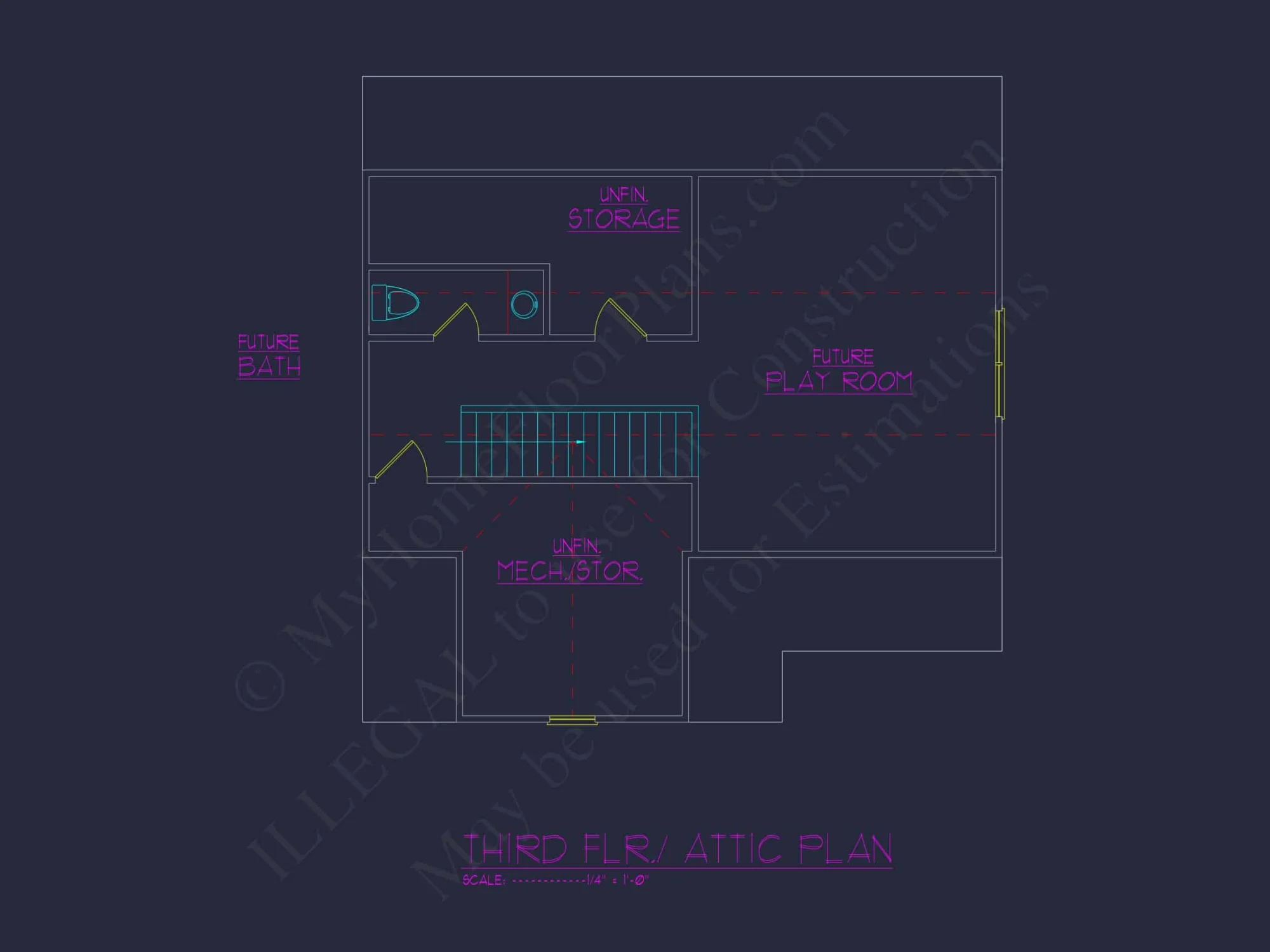 Versatile house Plan with 3 Floors