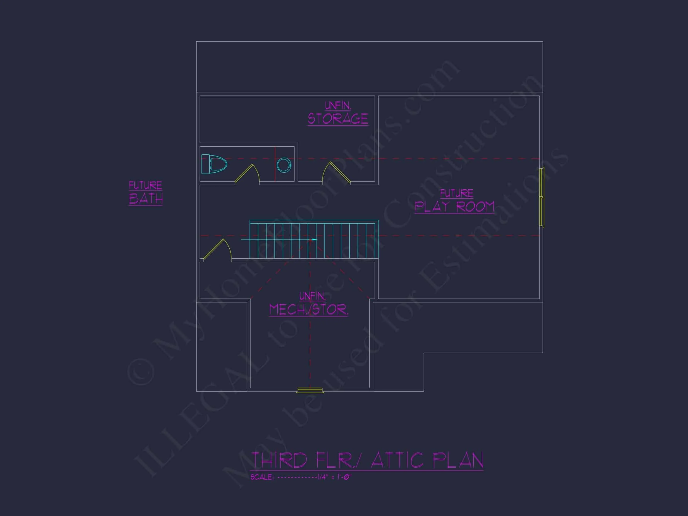 15-2051 HOUSE PLAN - 4-Bed, 5-Bath, 3,014 SF Traditional Craftsman House Plan 33 Versatile house Plan with 3 Floors