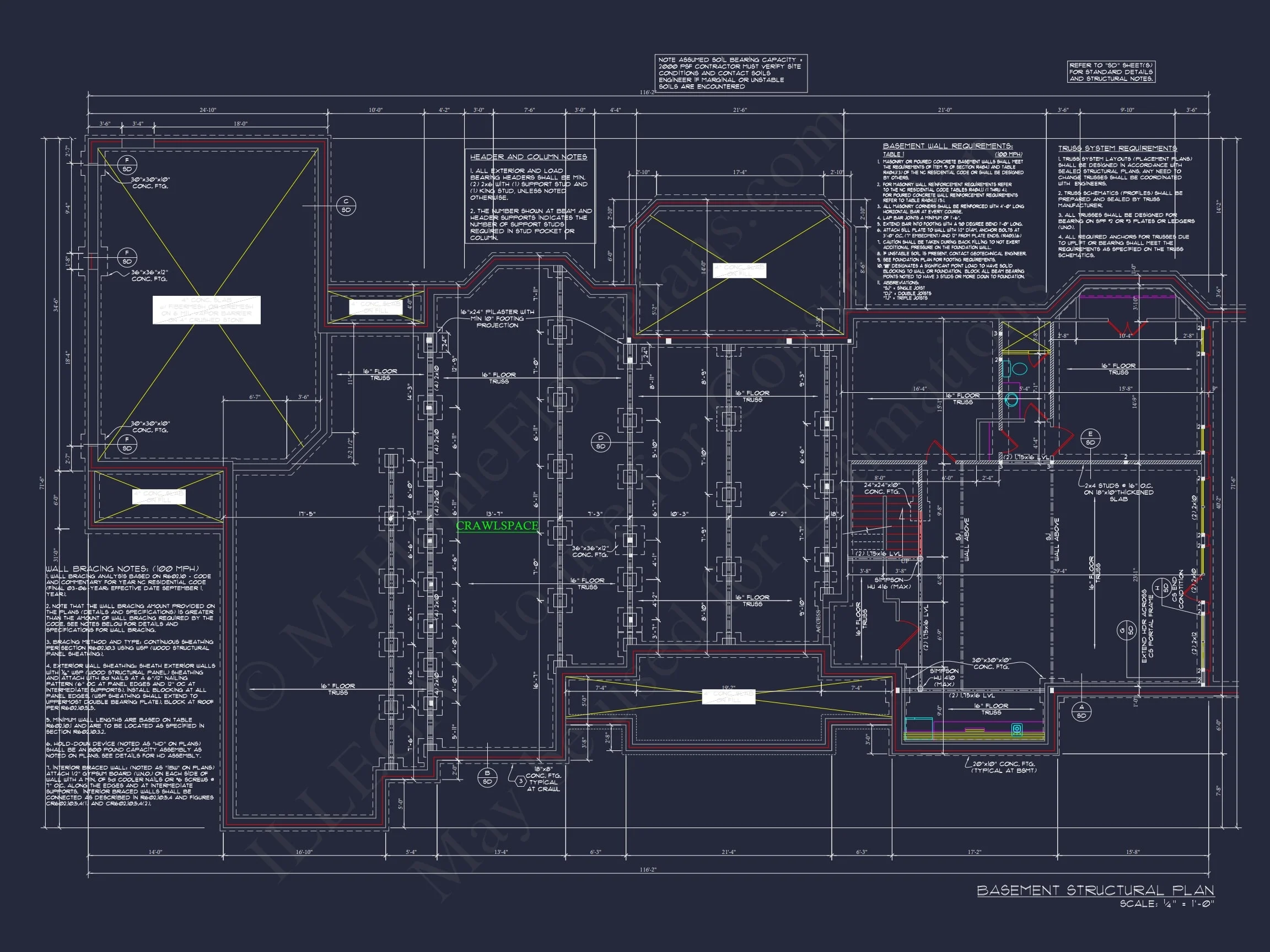 15-1930 HOUSE PLAN - Luxury House Plan with 3-Car Garage | Floor Plans & Designs 13 Floor Plans & Designs