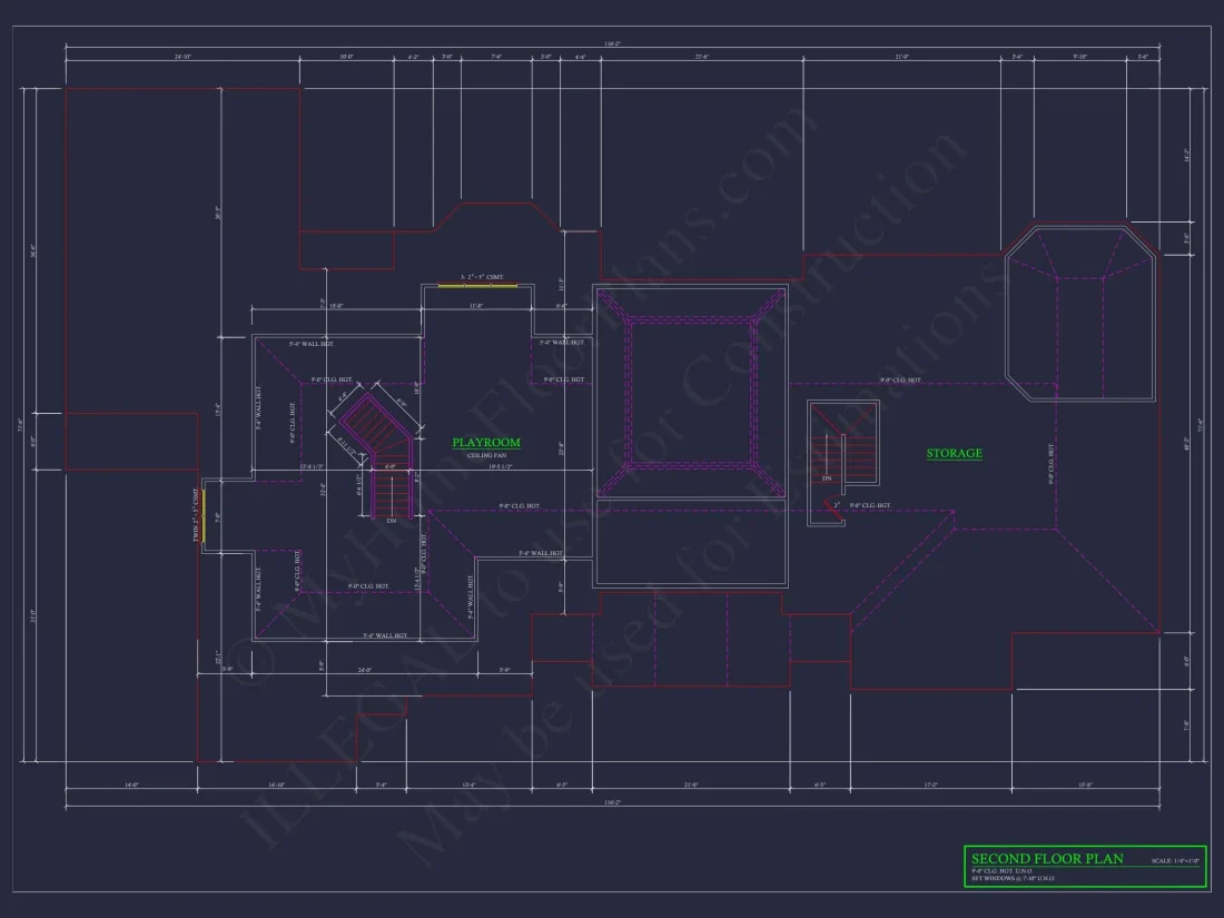 Luxury house Plan with 3-Car Garage