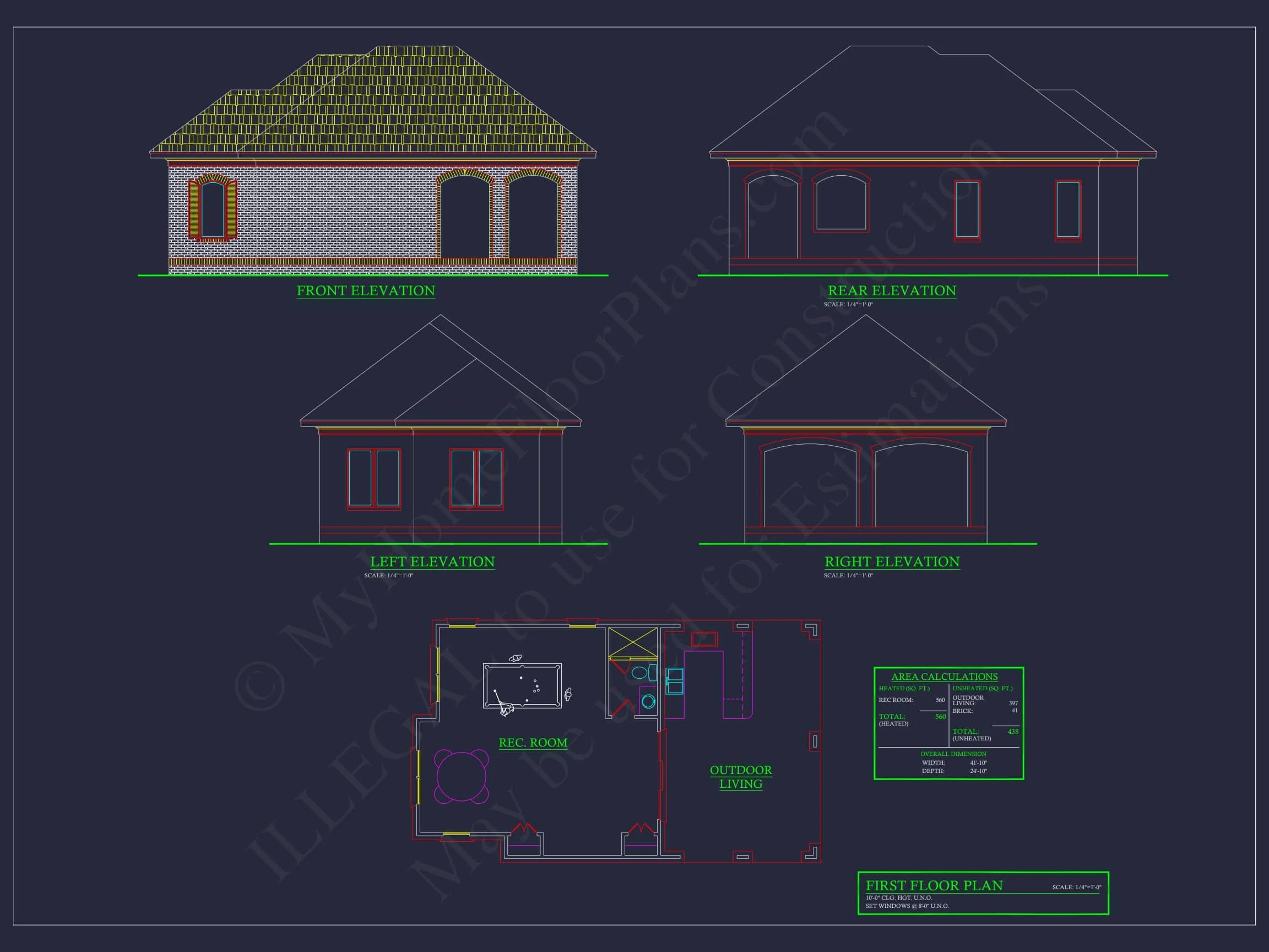 15-1930 HOUSE PLAN - Luxury House Plan with 3-Car Garage | Floor Plans & Designs 7 Luxury house Plan with 3-Car Garage