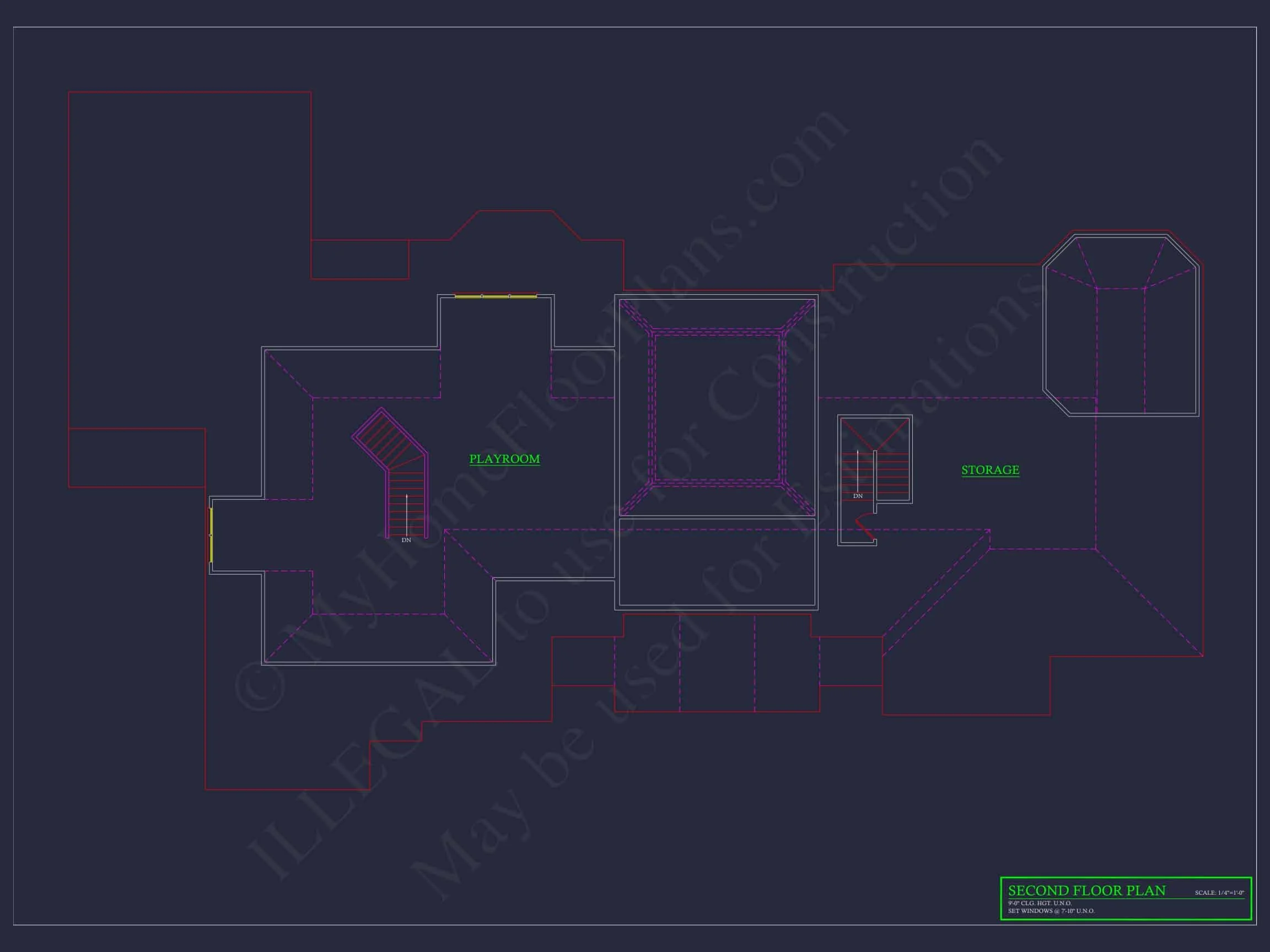 15-1930 HOUSE PLAN - Luxury House Plan with 3-Car Garage | Floor Plans & Designs 6 Floor Plans & Designs