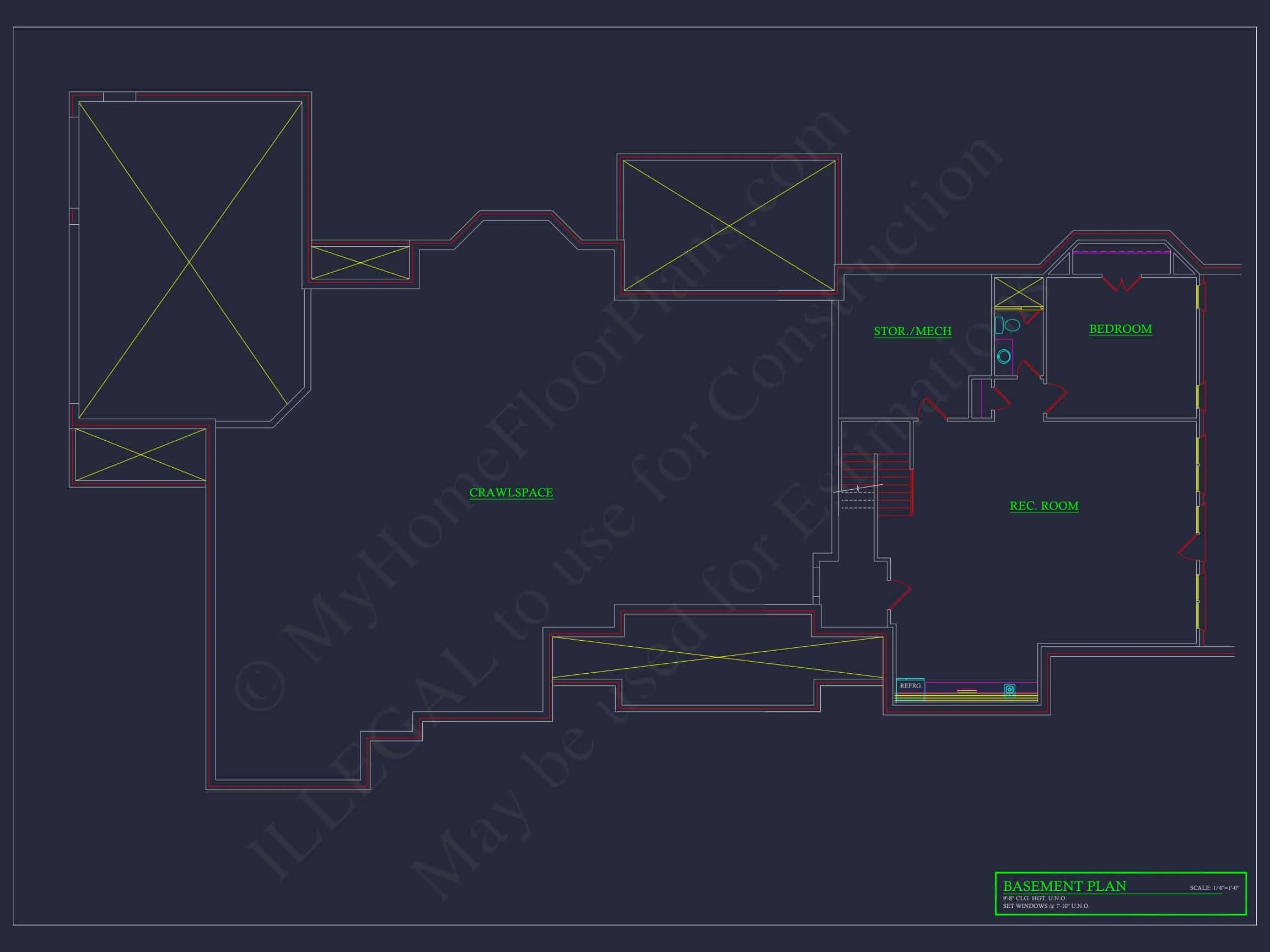 15-1930 HOUSE PLAN - Luxury House Plan with 3-Car Garage | Floor Plans & Designs 4 Floor Plans & Designs