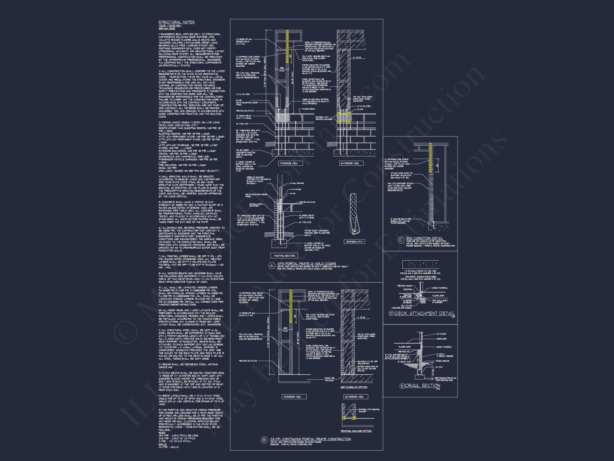 Modern house Plan with Detailed CAD Design and Open Floor Plan