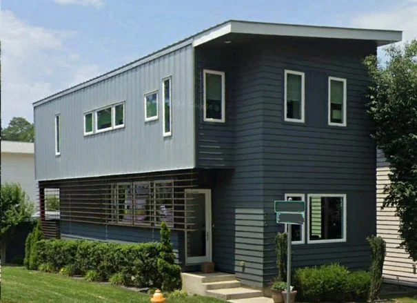 15-1907 HOUSE PLAN - 3-Bed, 2.5-Bath Modern House Plan – 1,956 Sq Ft, 2 Stories with Open Floor Plan & Office 2 Modern house Plan with Detailed CAD Design and Open Floor Plan