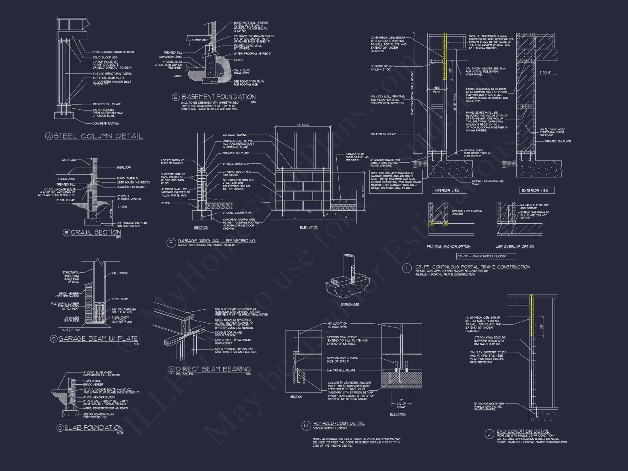 Elegant 3.5-Story house Design with CAD Blueprints & Features