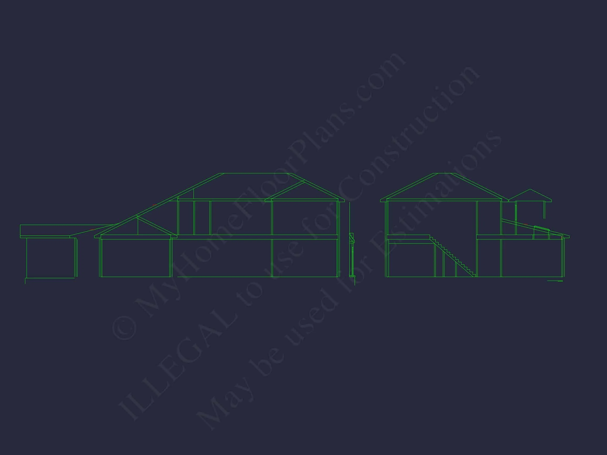 15-1548 HOUSE PLAN - Spacious House Floor Plan with Blueprint & CAD Designs 13 Spacious house Floor Plan with Blueprint & CAD Designs