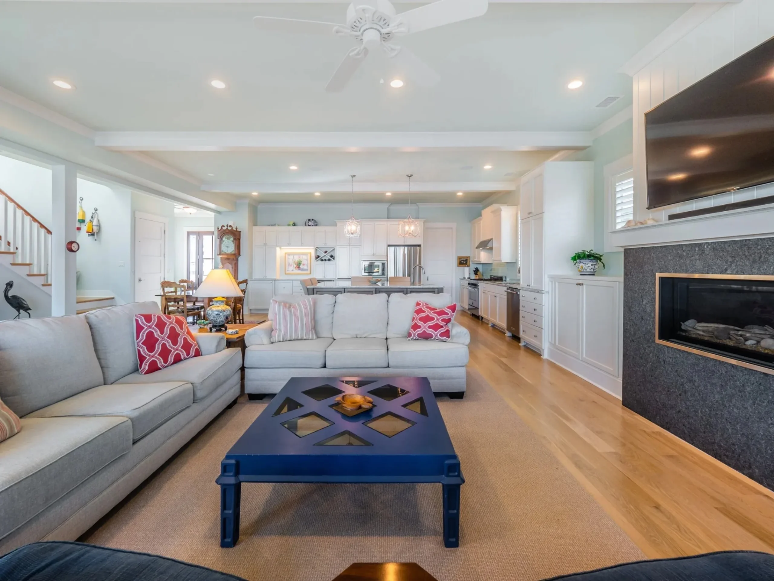 Modern Coastal house Plan with Spacious Design and Blueprint