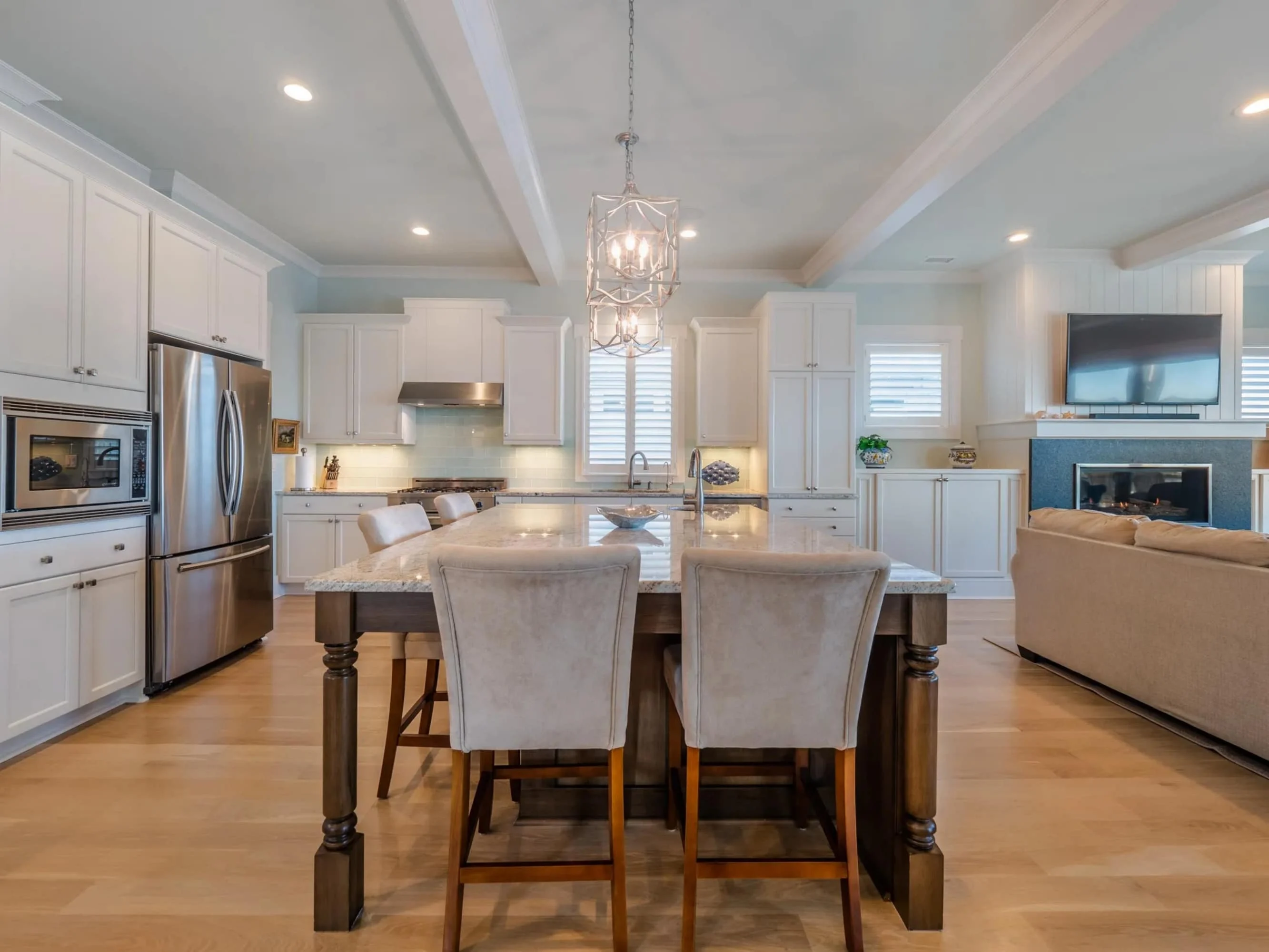 Modern Coastal house Plan with Spacious Design and Blueprint