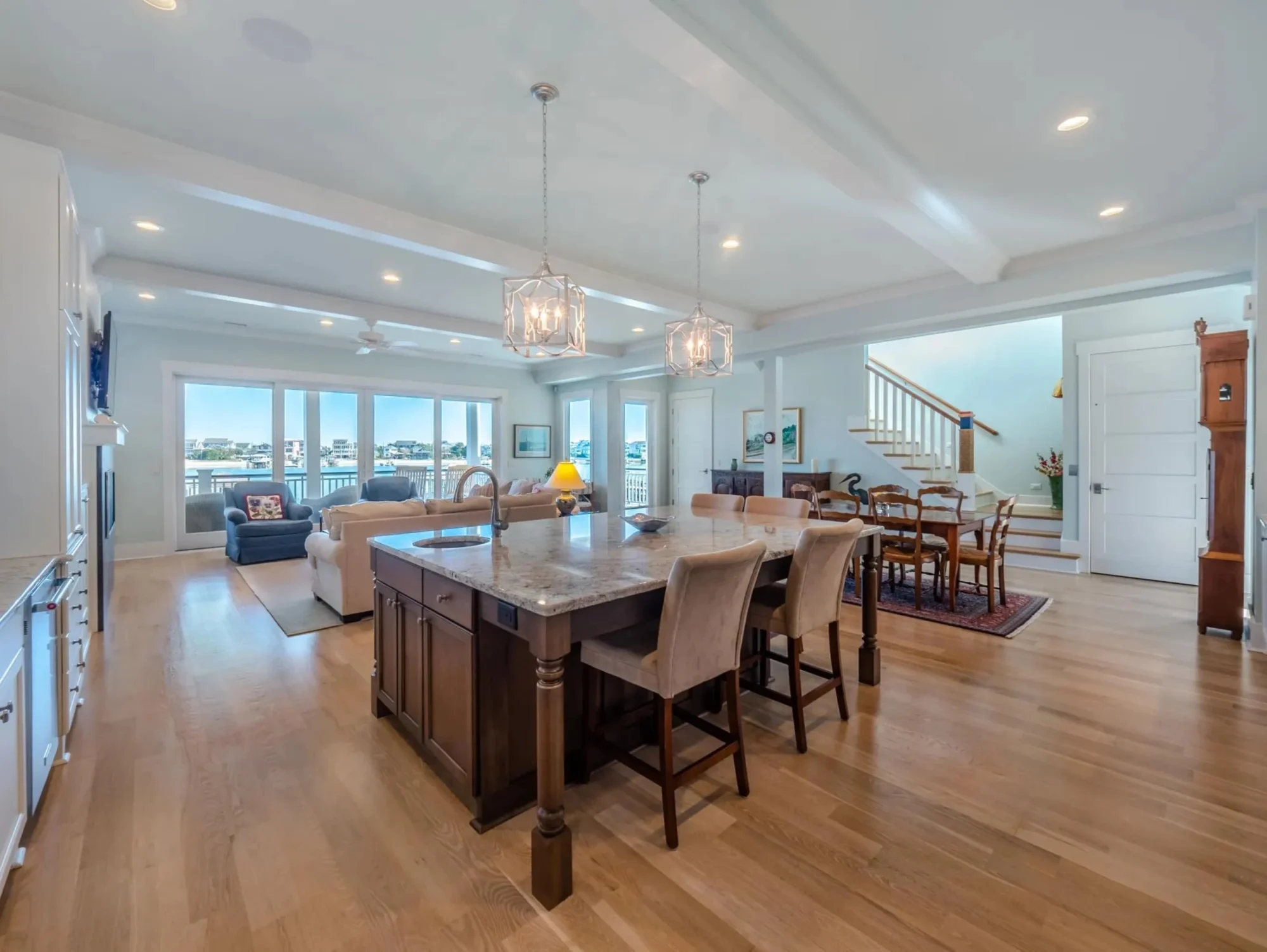 Modern Coastal house Plan with Spacious Design and Blueprint