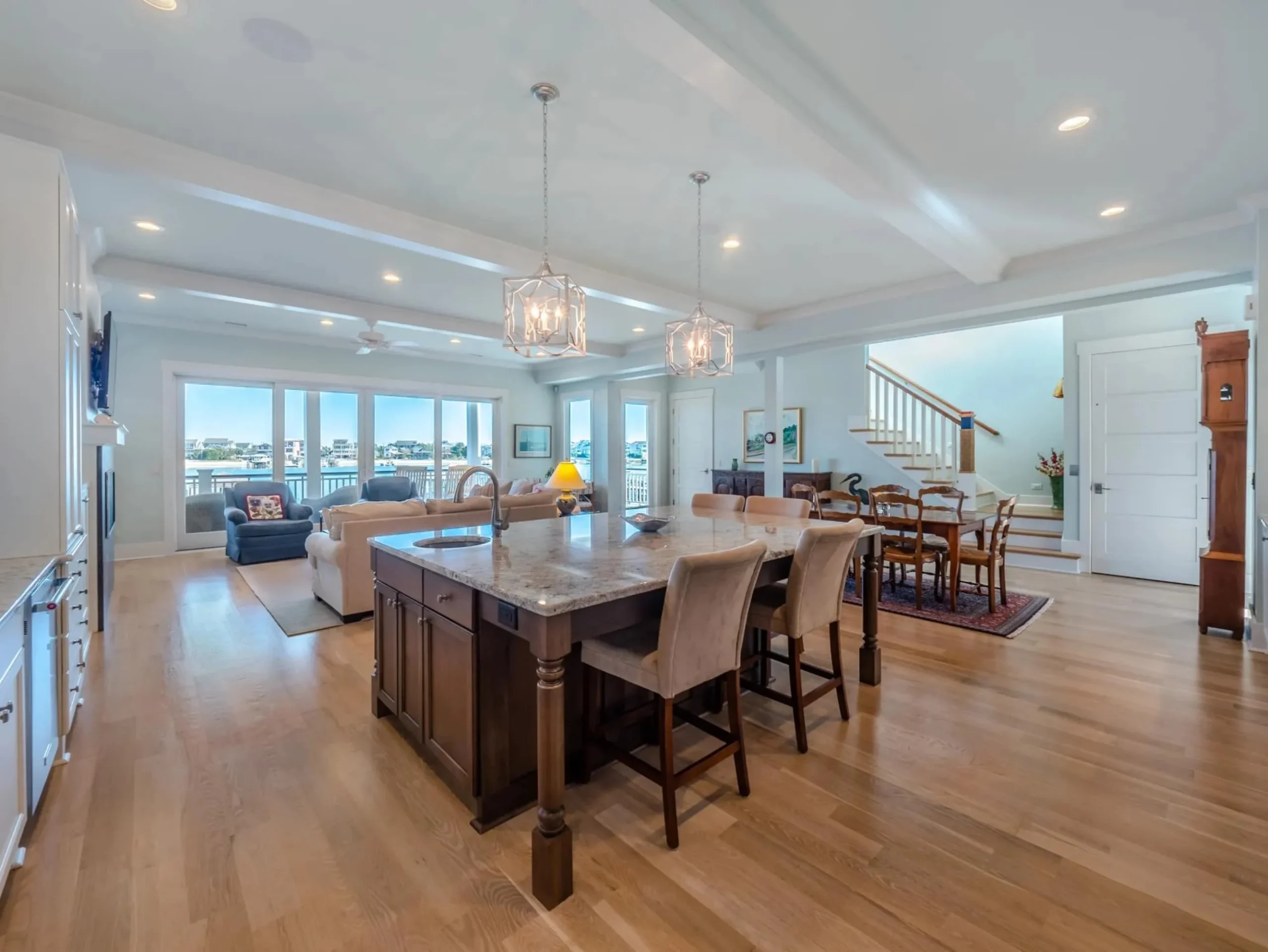 Modern Coastal house Plan with Spacious Design and Blueprint