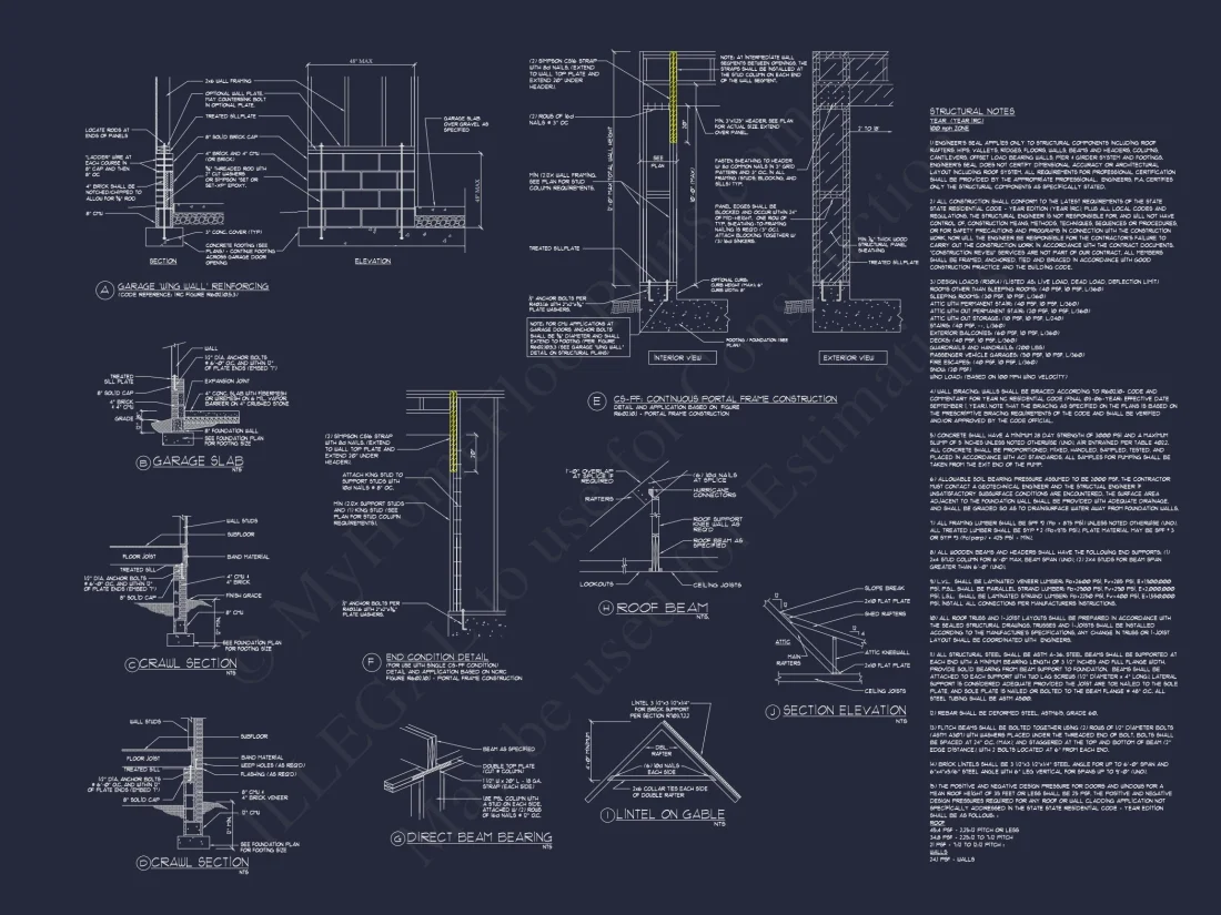 Modern house Plan with 2 Floors, 4 Bedrooms, and CAD Blueprint Designs