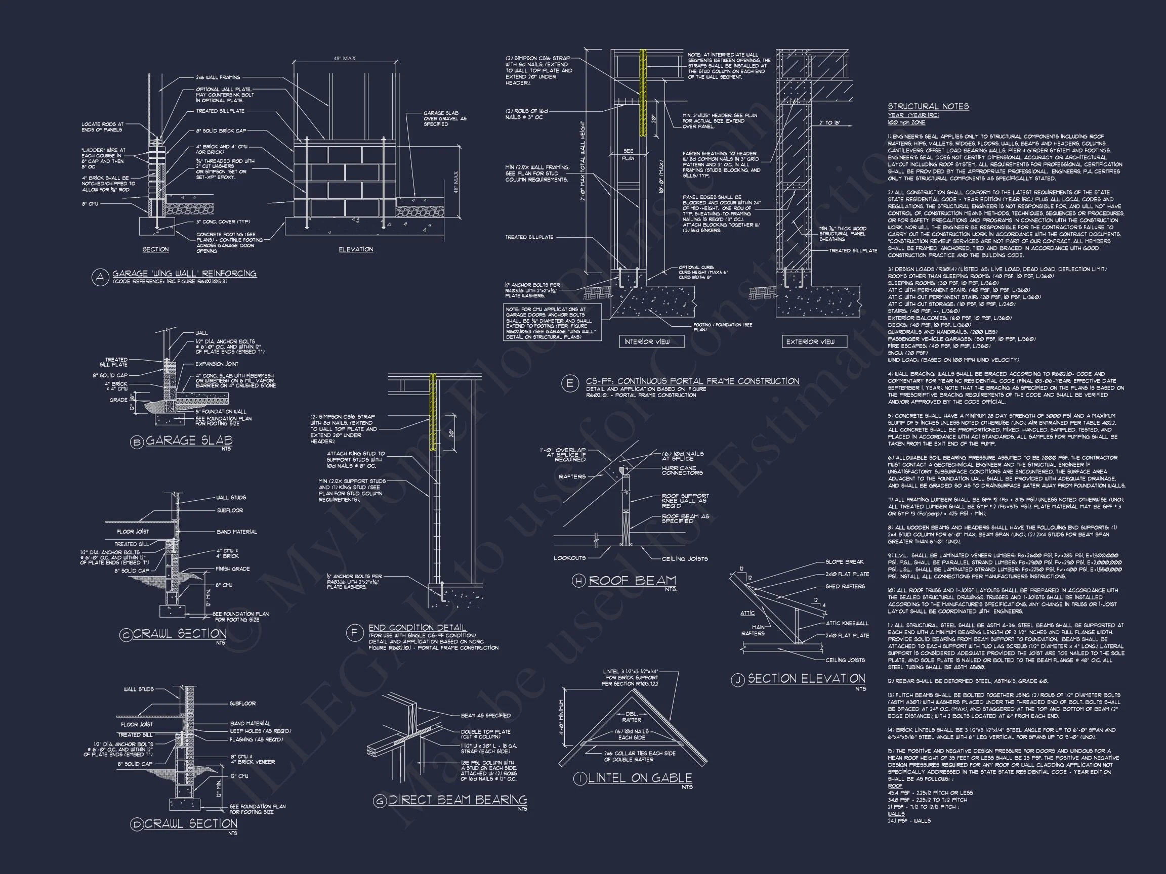 15-1532 HOUSE PLAN - Modern House Plan with 2 Floors, 4 Bedrooms, and CAD Blueprint Designs 12 Modern house Plan with 2 Floors, 4 Bedrooms, and CAD Blueprint Designs
