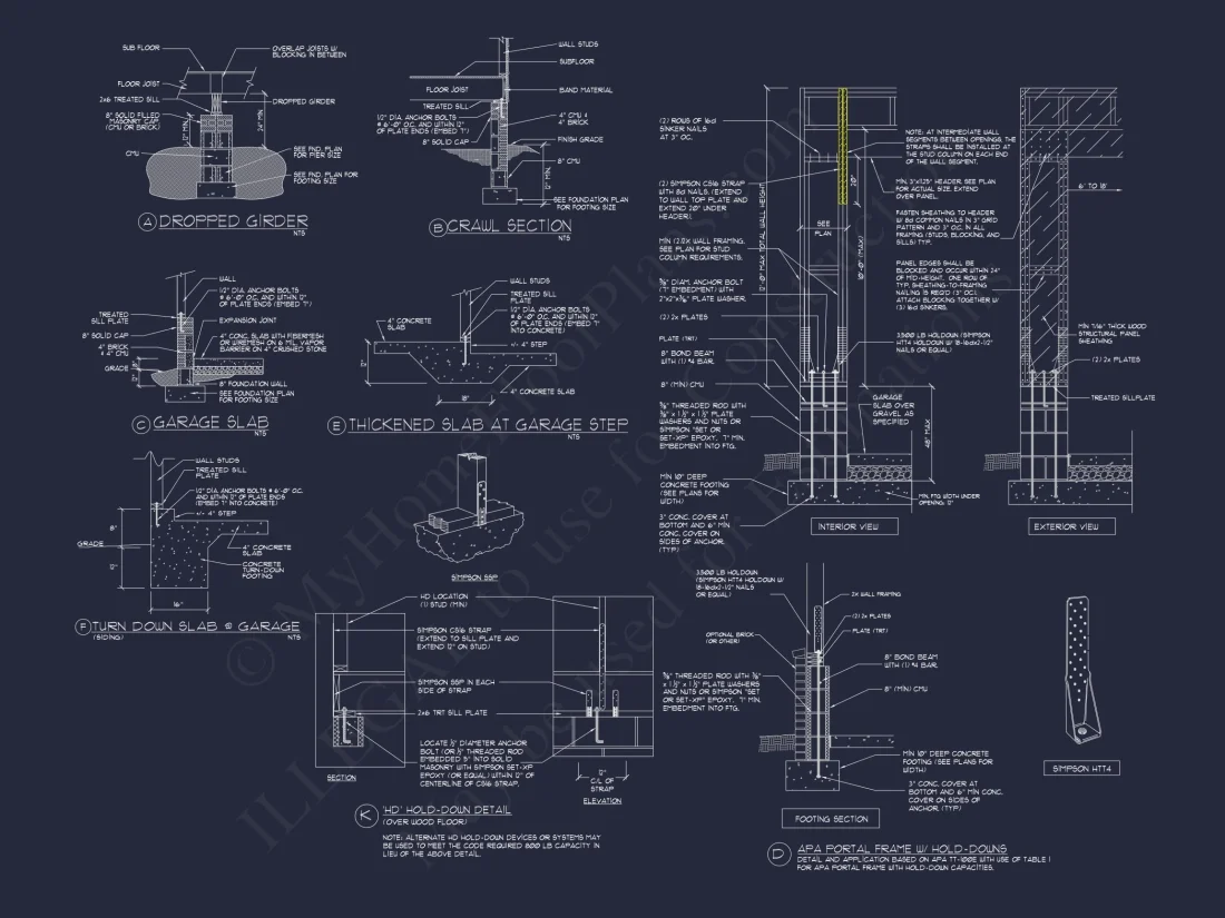 3 Bedroom house Plan with CAD Blueprints for Modern Designs