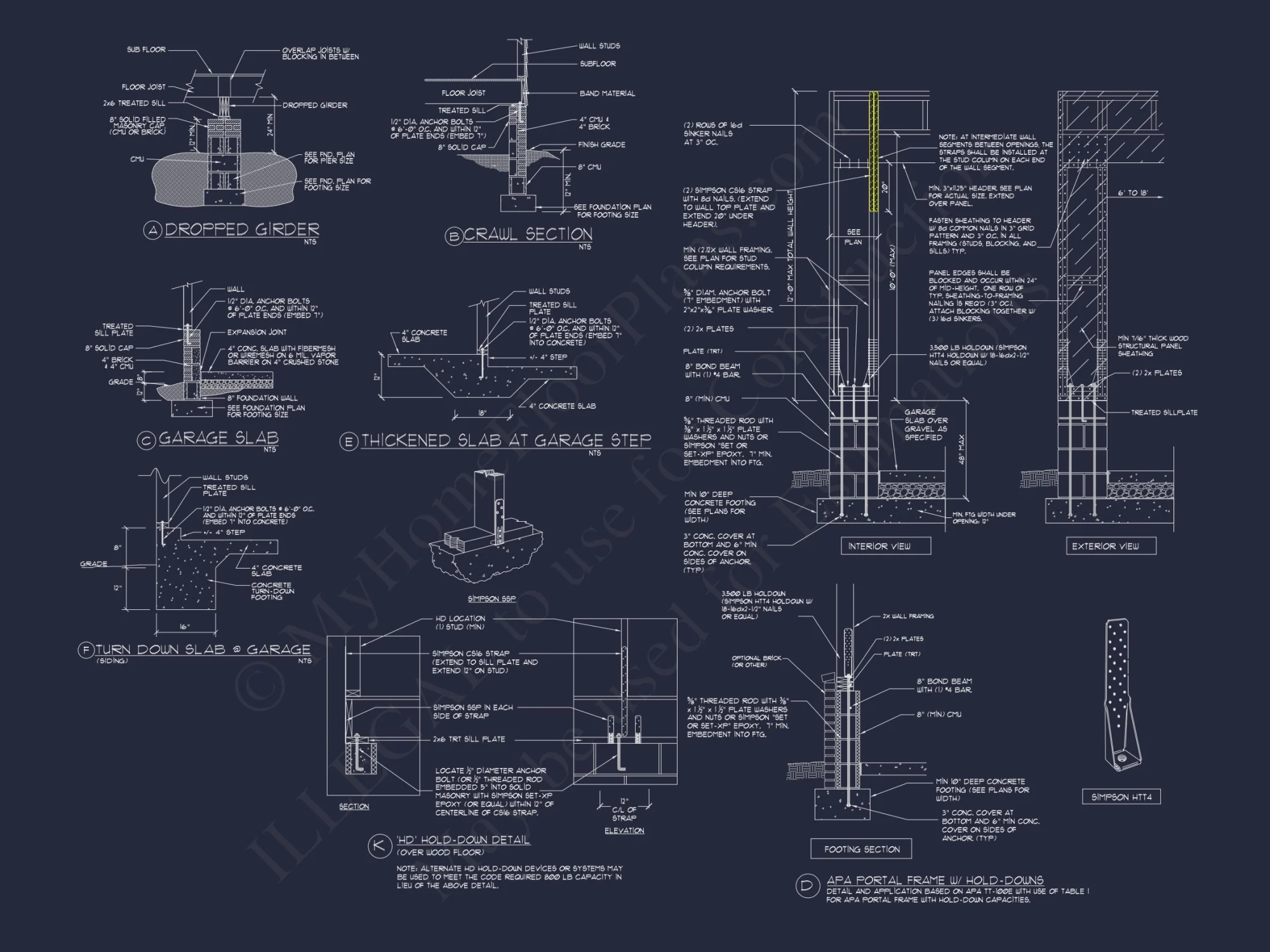 3 Bedroom house Plan with CAD Blueprints for Modern Designs