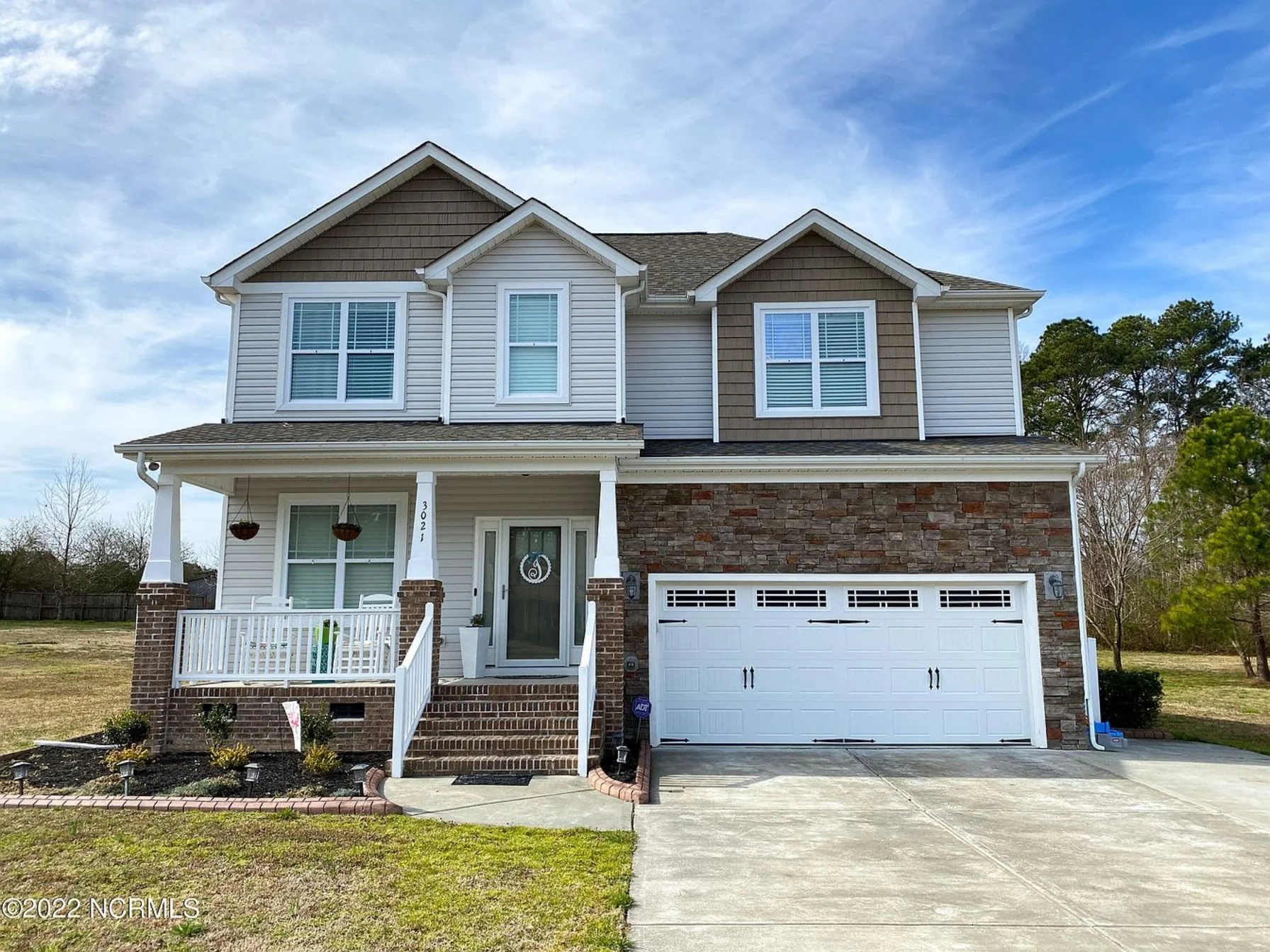 15-1495 HOUSE PLAN - 3-Bed, 2.5-Bath Modern Suburban House Plan – 2,337 Sq Ft with Bonus Room & Porches 2 3 Bedroom house Plan with CAD Blueprints for Modern Designs