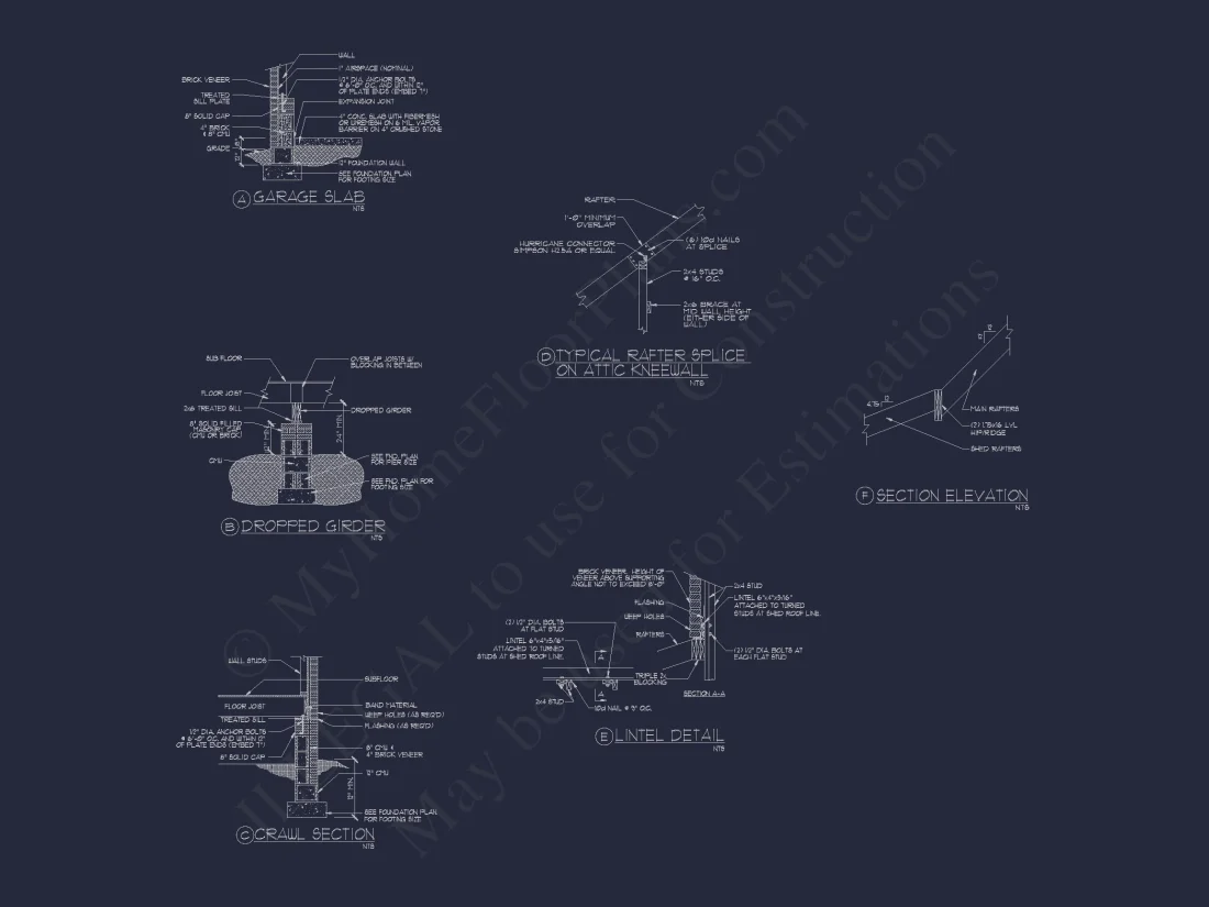 Discover This Colonial Floor Plan with a Spacious CAD house Design