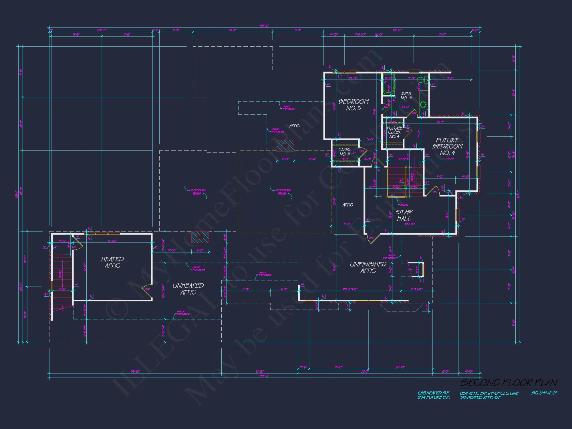 Discover This Colonial Floor Plan with a Spacious CAD house Design