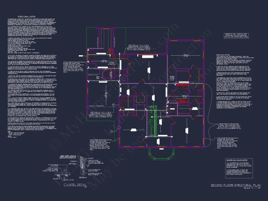 Elegant house Blueprint with 3.5 Floors & CAD Designs