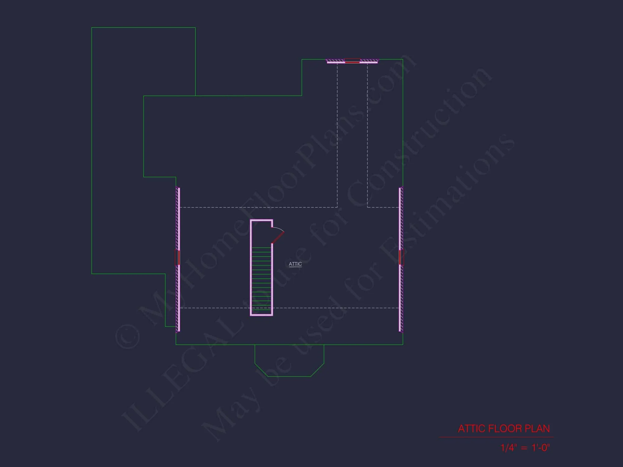 Elegant house Blueprint with 3.5 Floors & CAD Designs