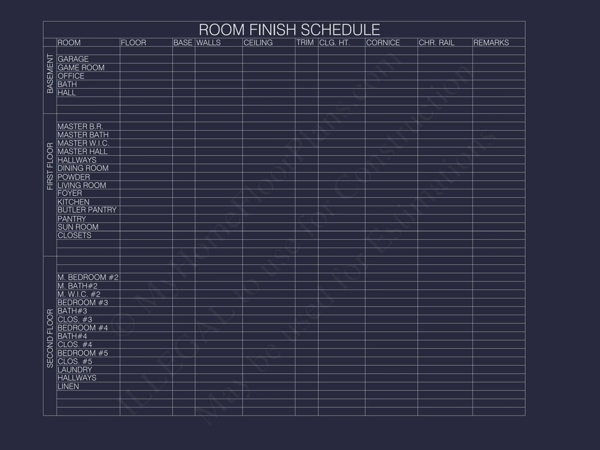 Elegant house Blueprint with 3.5 Floors & CAD Designs