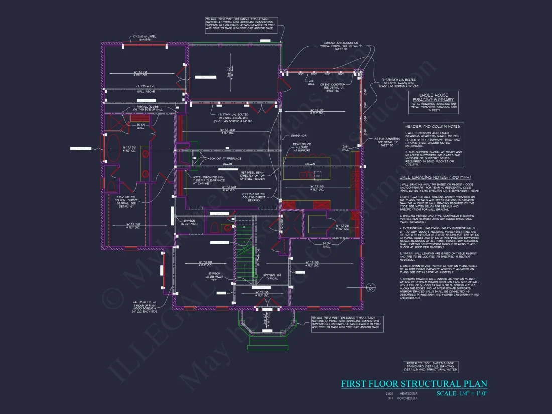 Elegant house Blueprint with 3.5 Floors & CAD Designs