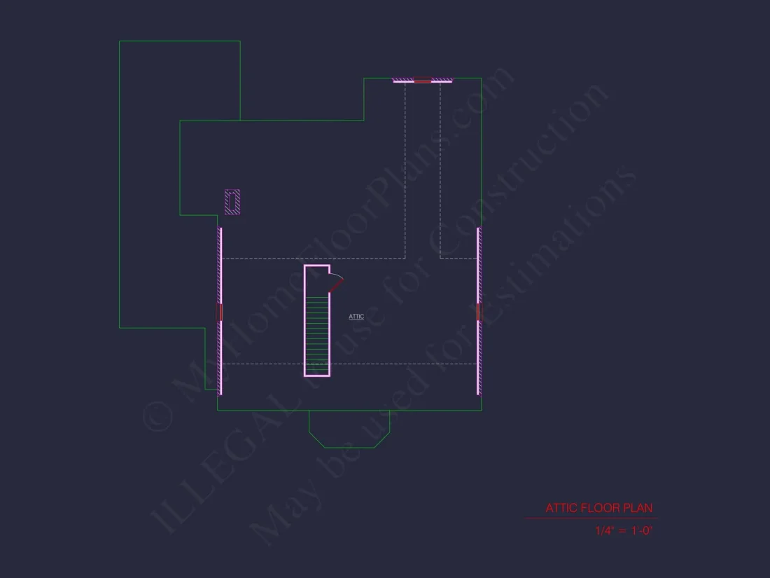 Elegant house Blueprint with 3.5 Floors & CAD Designs