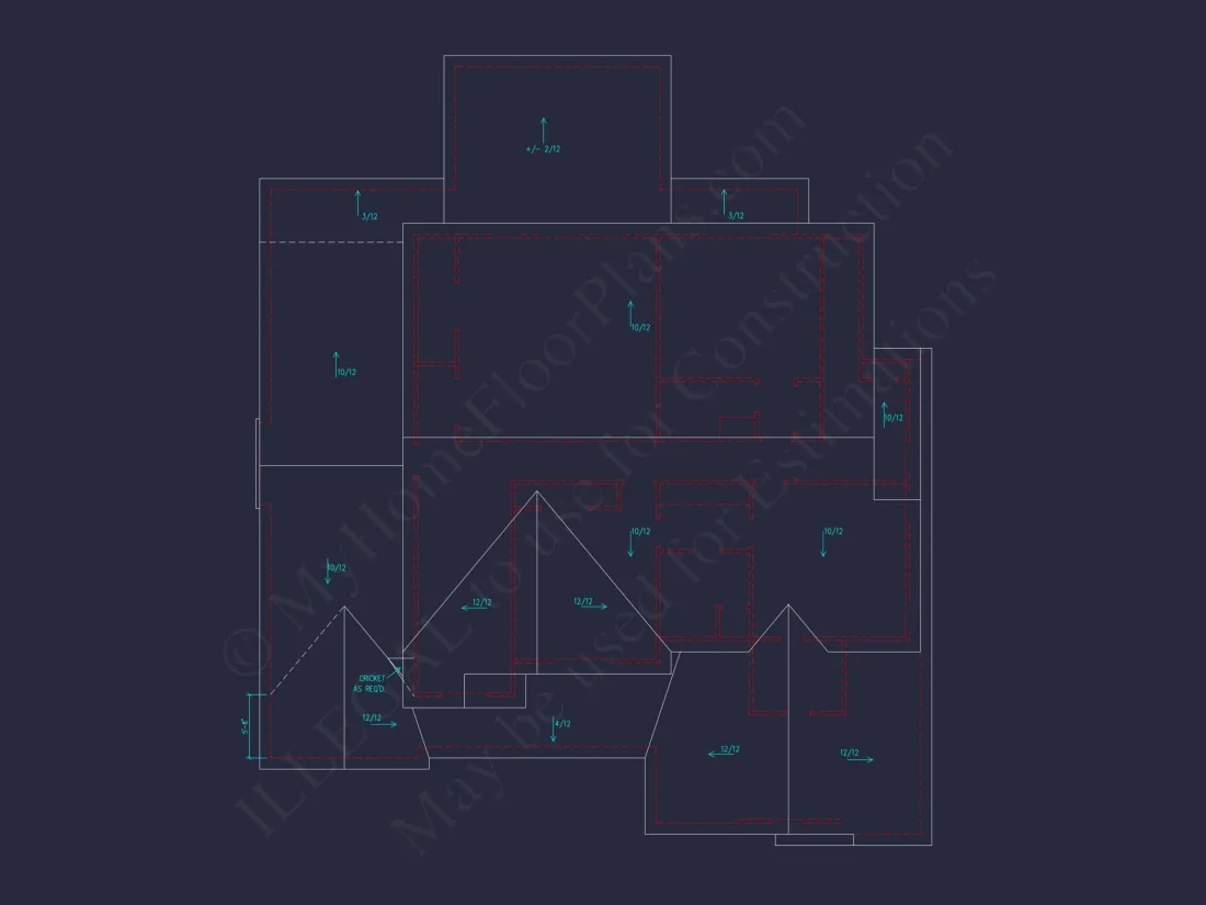 Modern Craftsman house Plan with Luxury Features and CAD Designs
