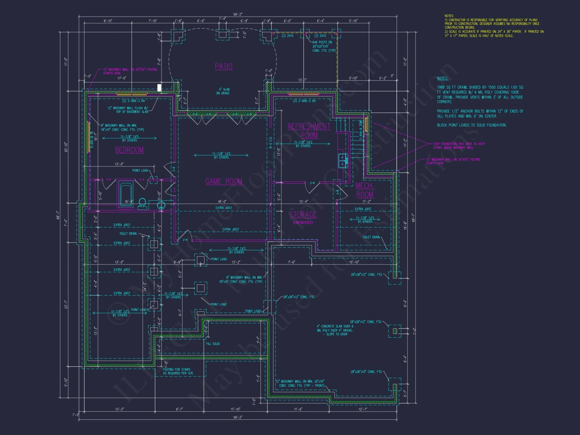 Modern Craftsman house Plan with Luxury Features and CAD Designs