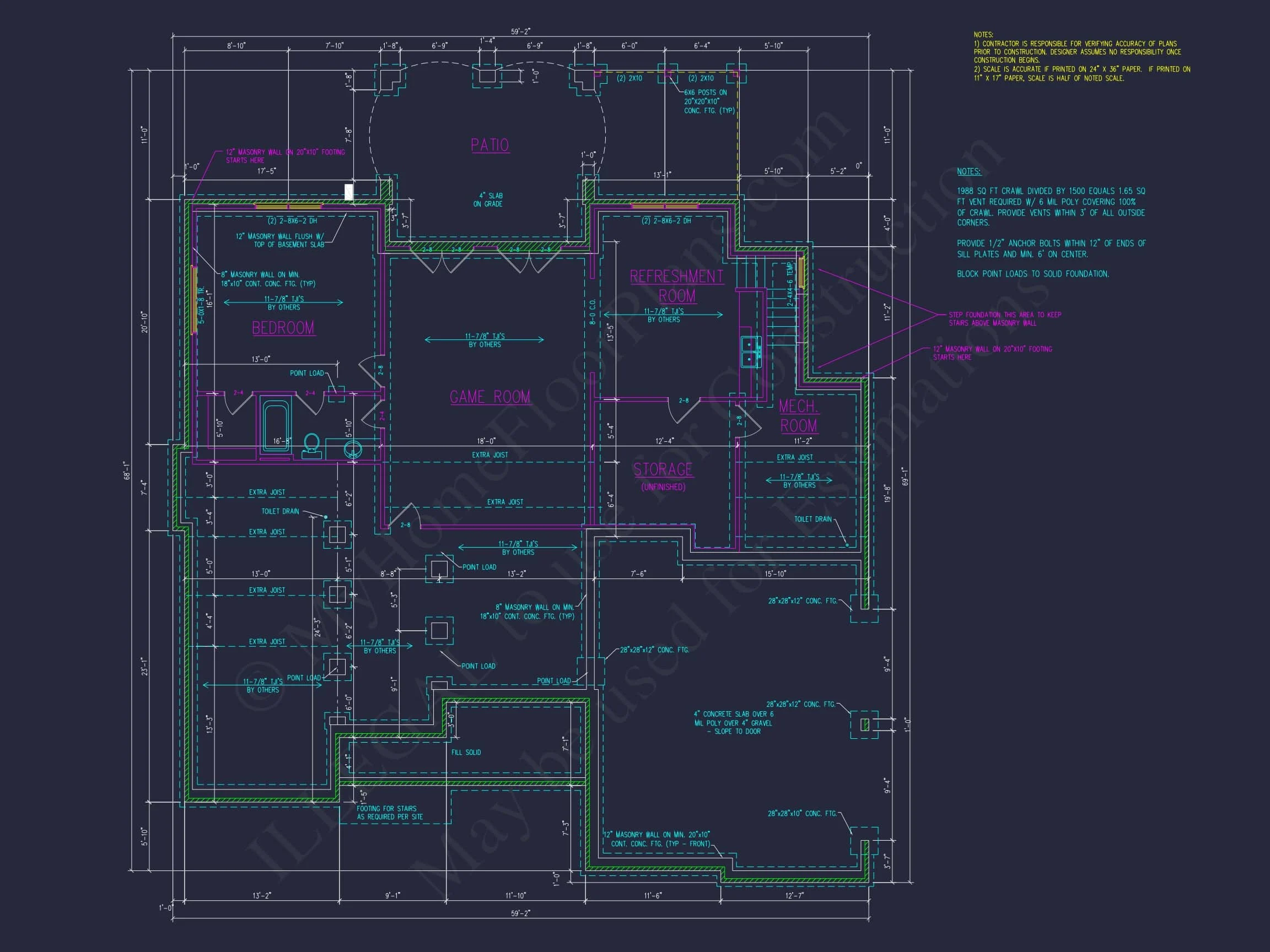 Modern Craftsman house Plan with Luxury Features and CAD Designs