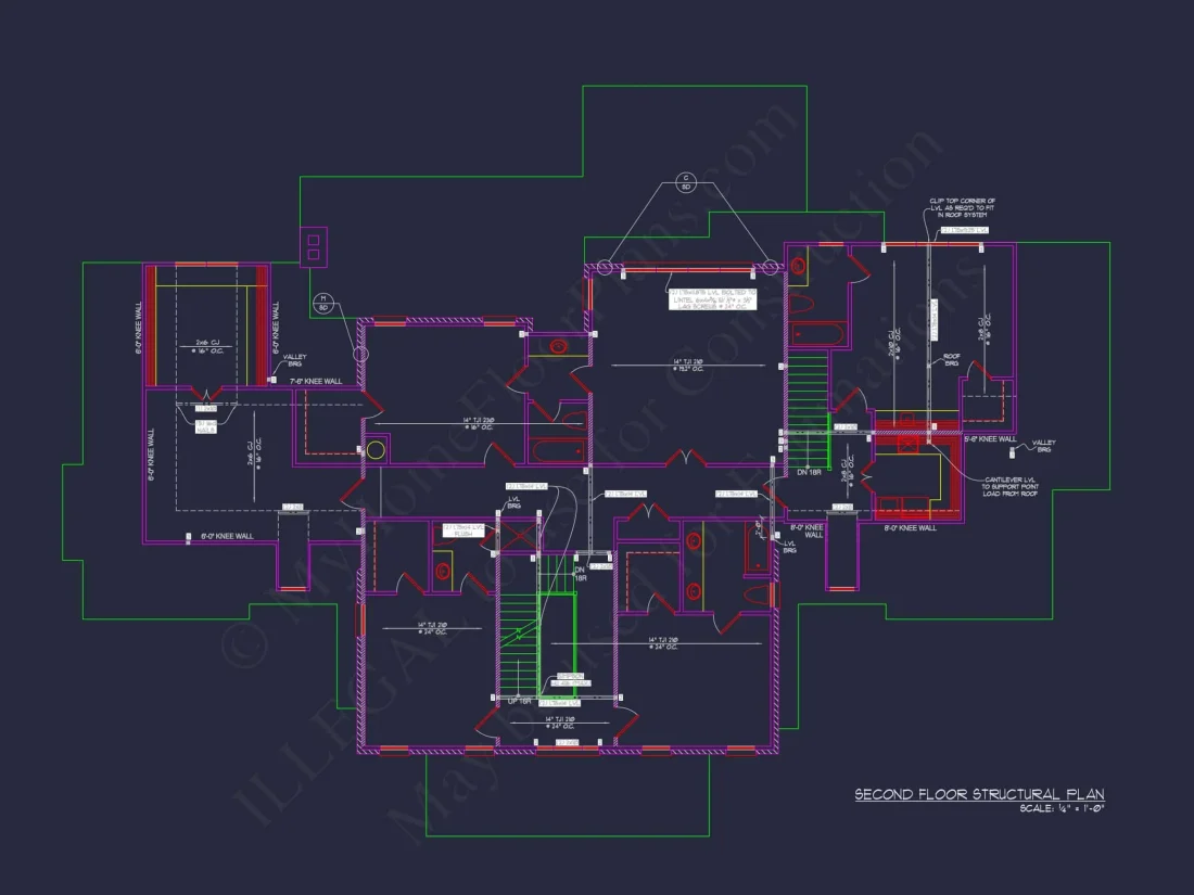 Luxury house Plan with 2 Floors, 4 Bedrooms, and CAD Designs