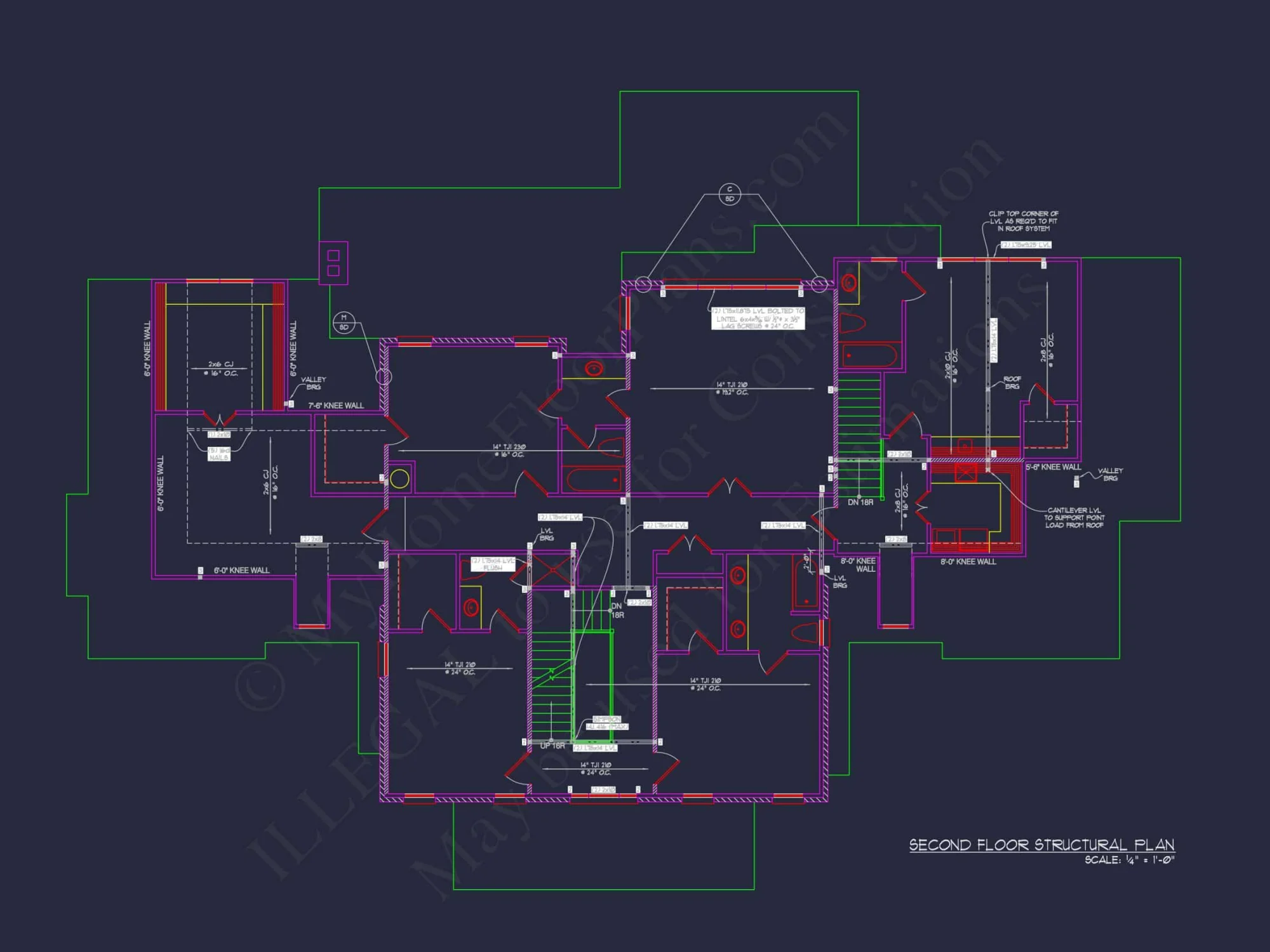 Luxury house Plan with 2 Floors, 4 Bedrooms, and CAD Designs